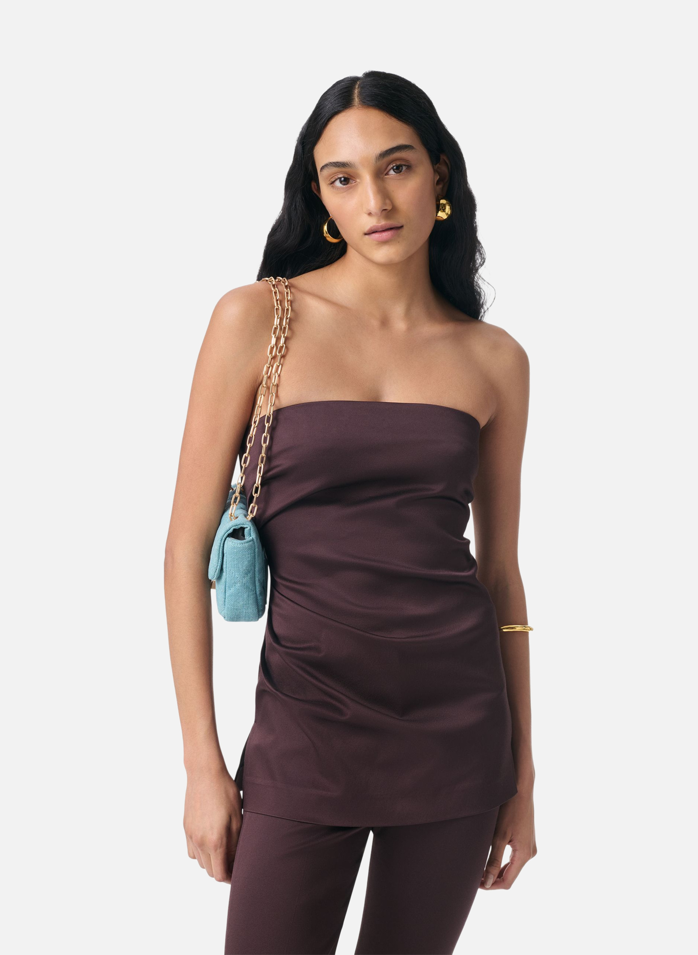 Bustier grib VANESSA BRUNO Marron