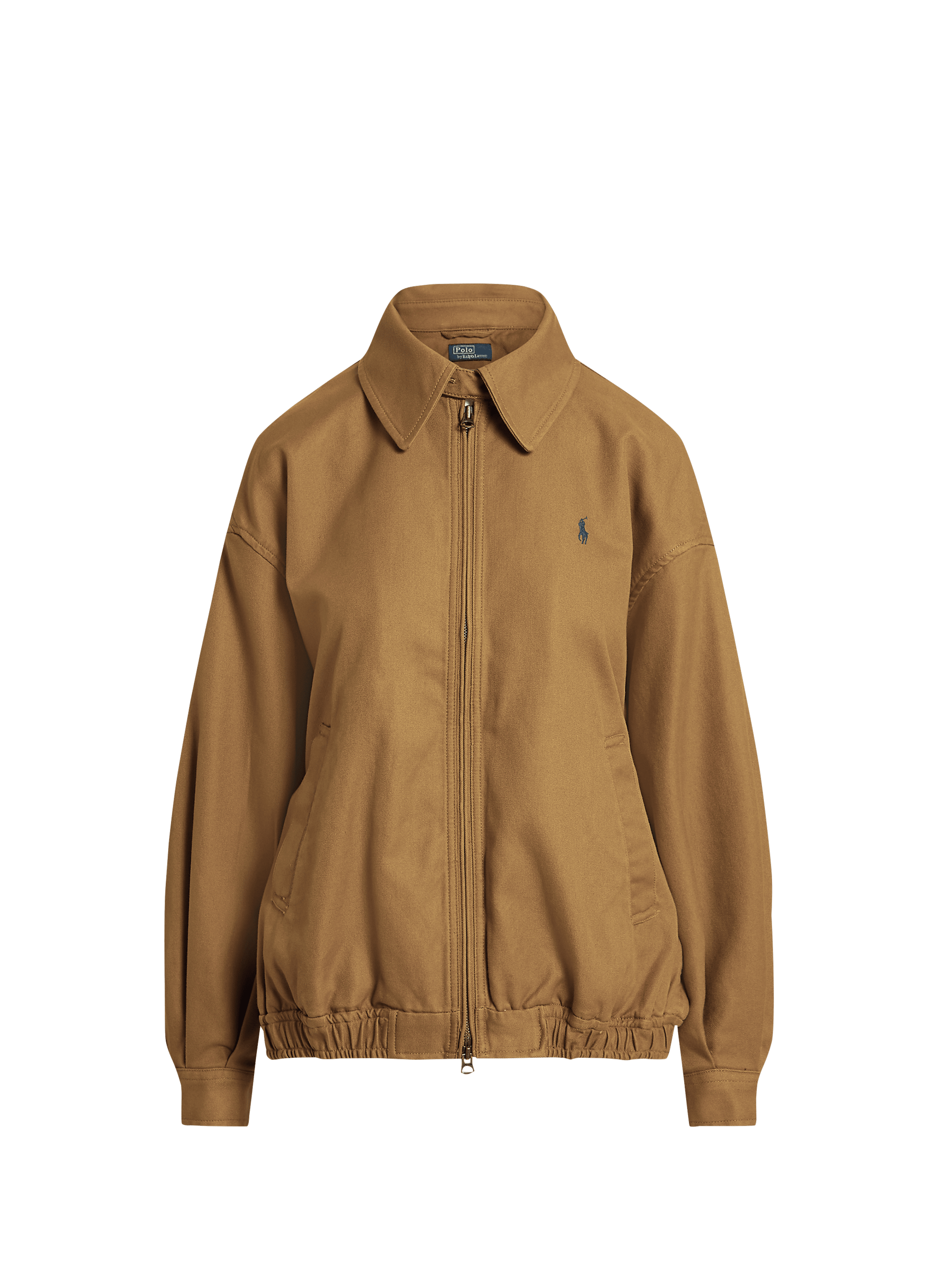 Blouson ample col classique en coton POLO RALPH LAUREN Beige