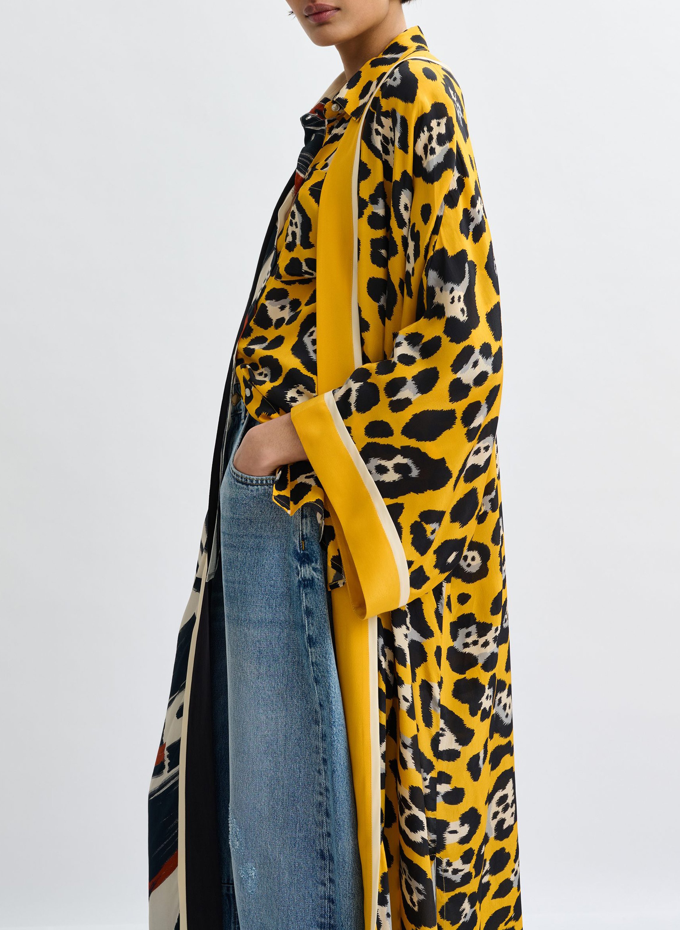 Kimono imprimé jartist ESSENTIEL ANTWERP Multicolore