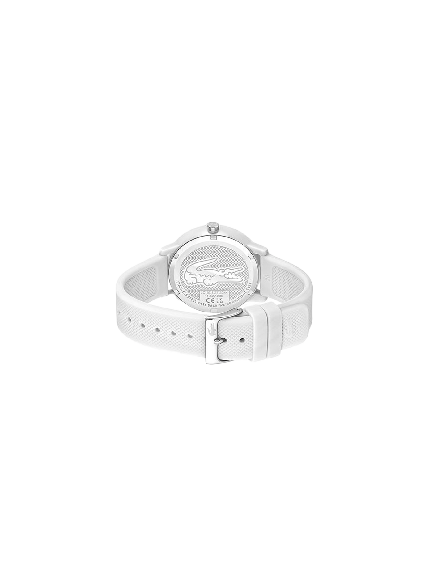Montre quartz Lacoste.12.12 en silicone LACOSTE MONTRES Blanc