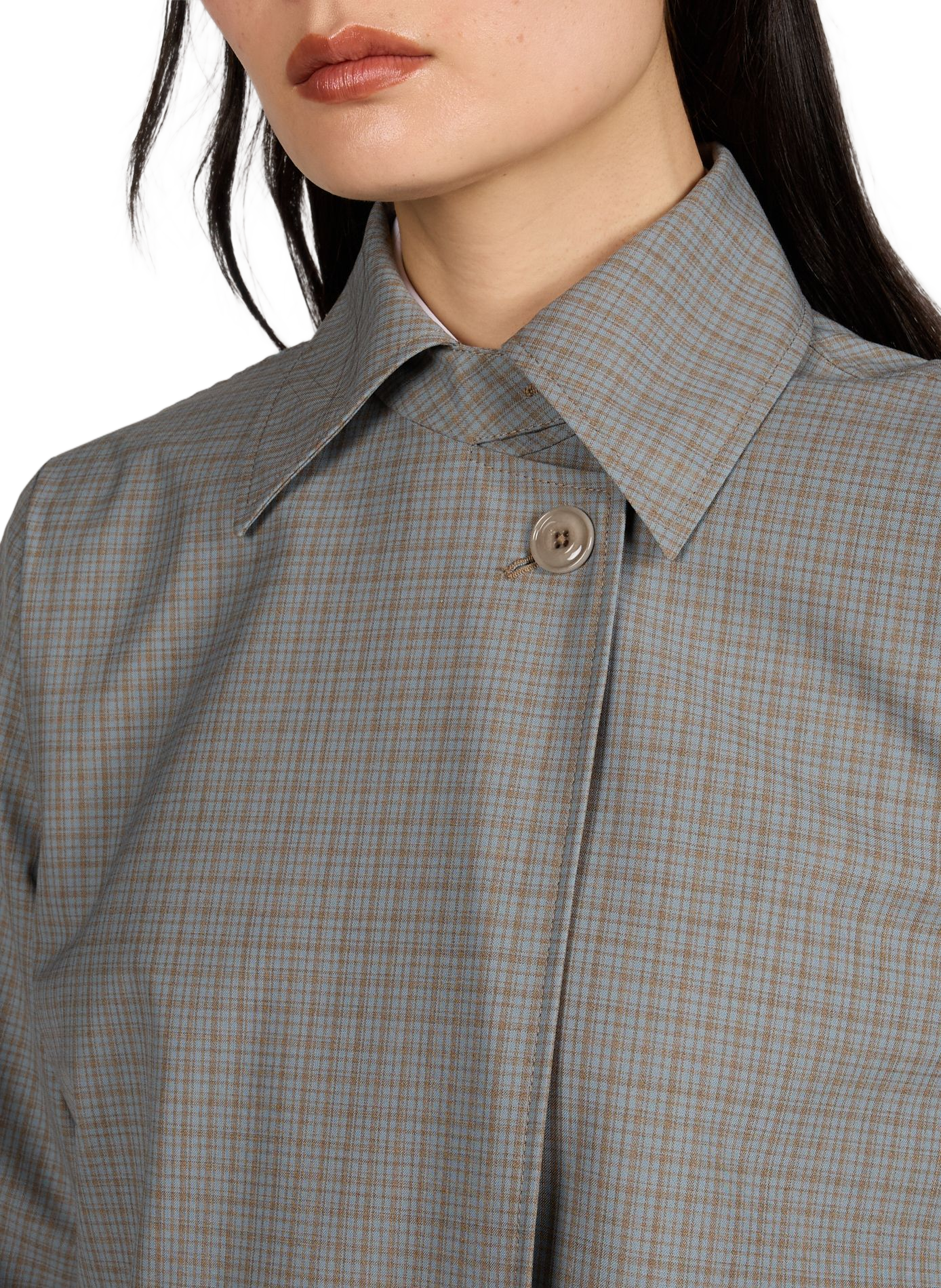 Trench droit imprimé OUR LEGACY Gris