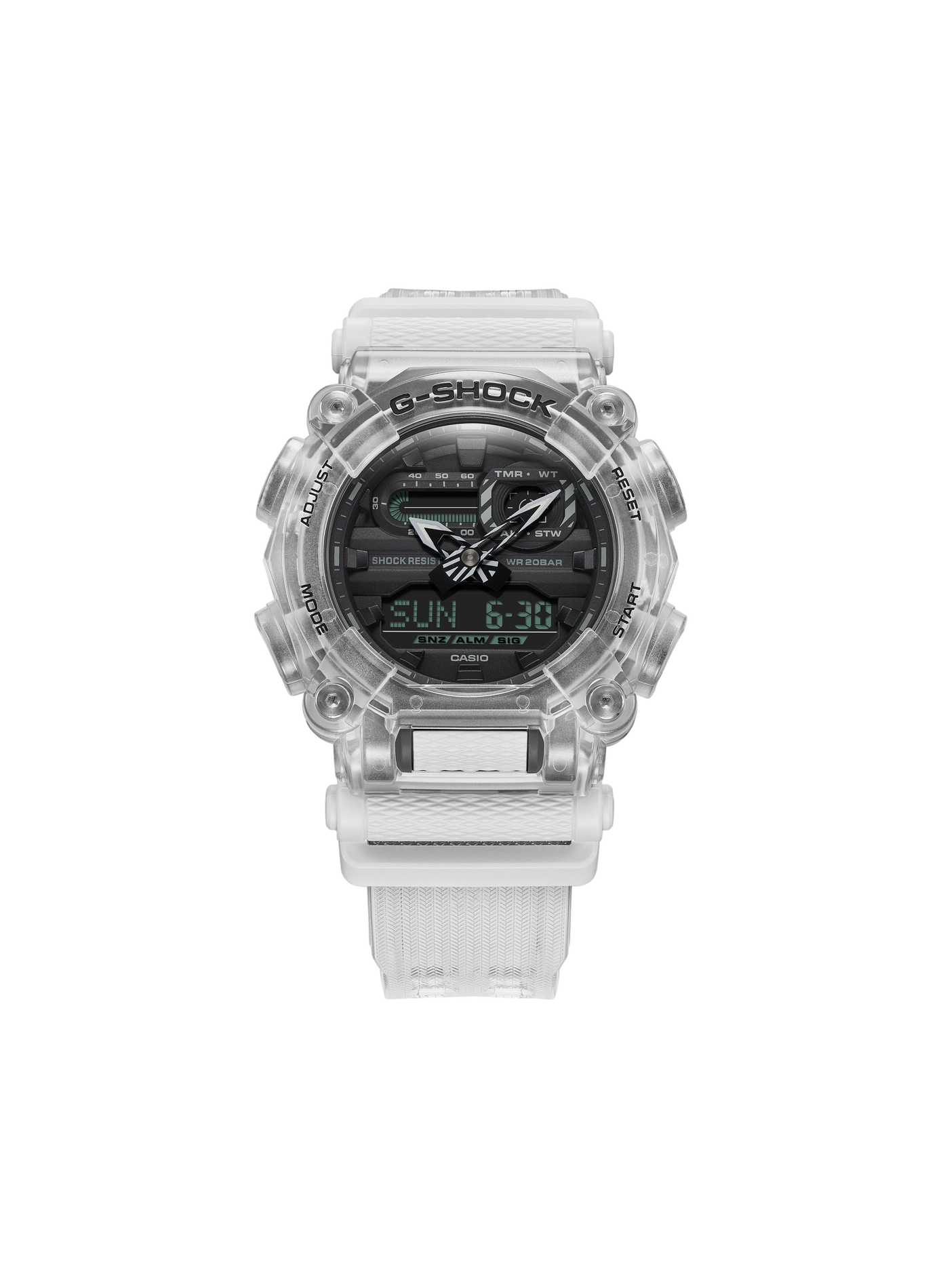 Montre analogique-numérique Sound Wave CASIO Noir