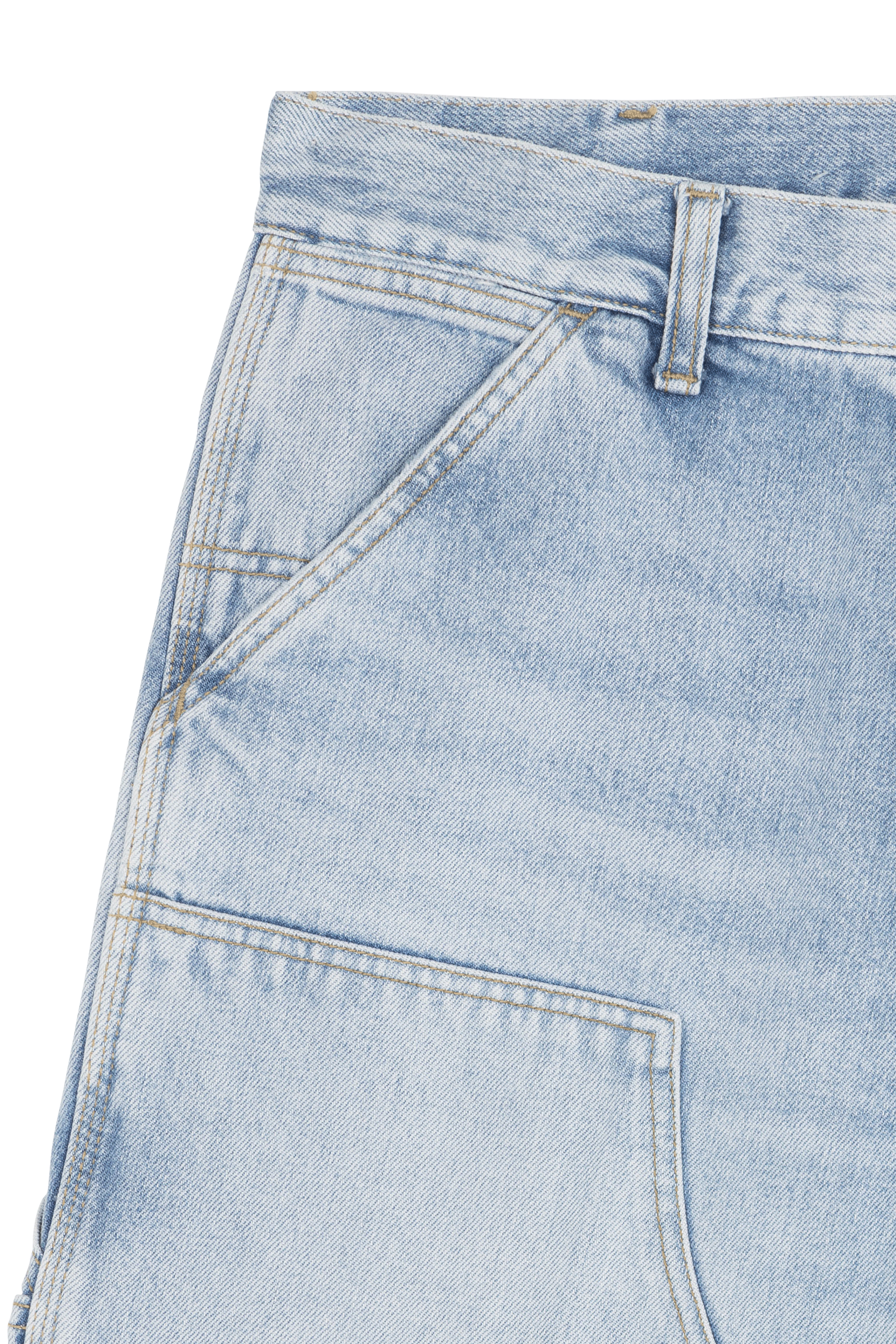 Short double knee short CARHARTT WIP Bleu