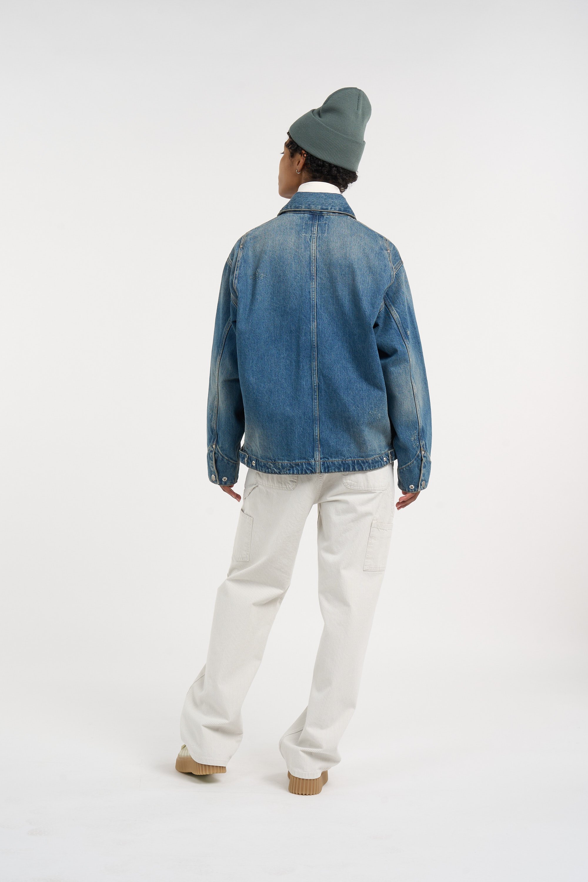 Veste denim w' og arctic jacket CARHARTT WIP Bleu