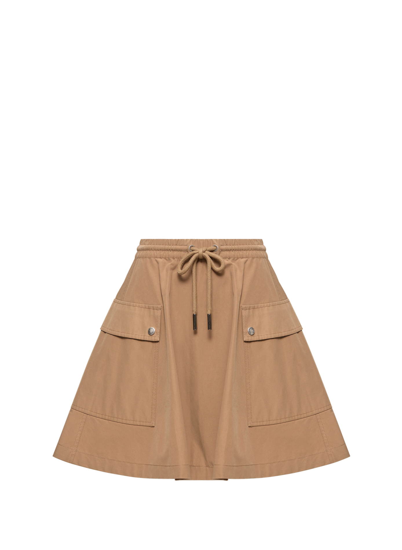 Flared mini skirt MONCLER Beige