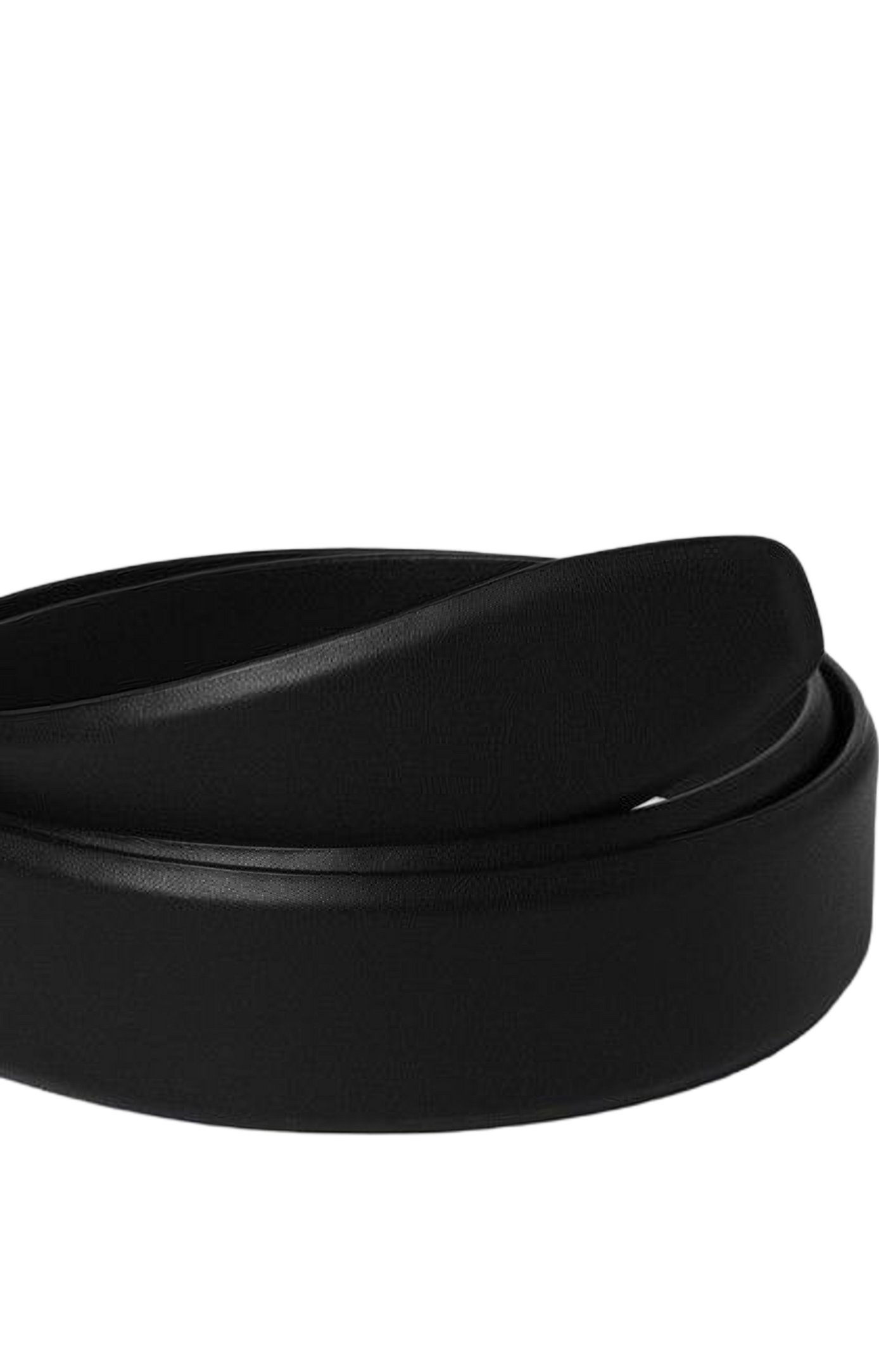 Leather belt  HACKETT Black