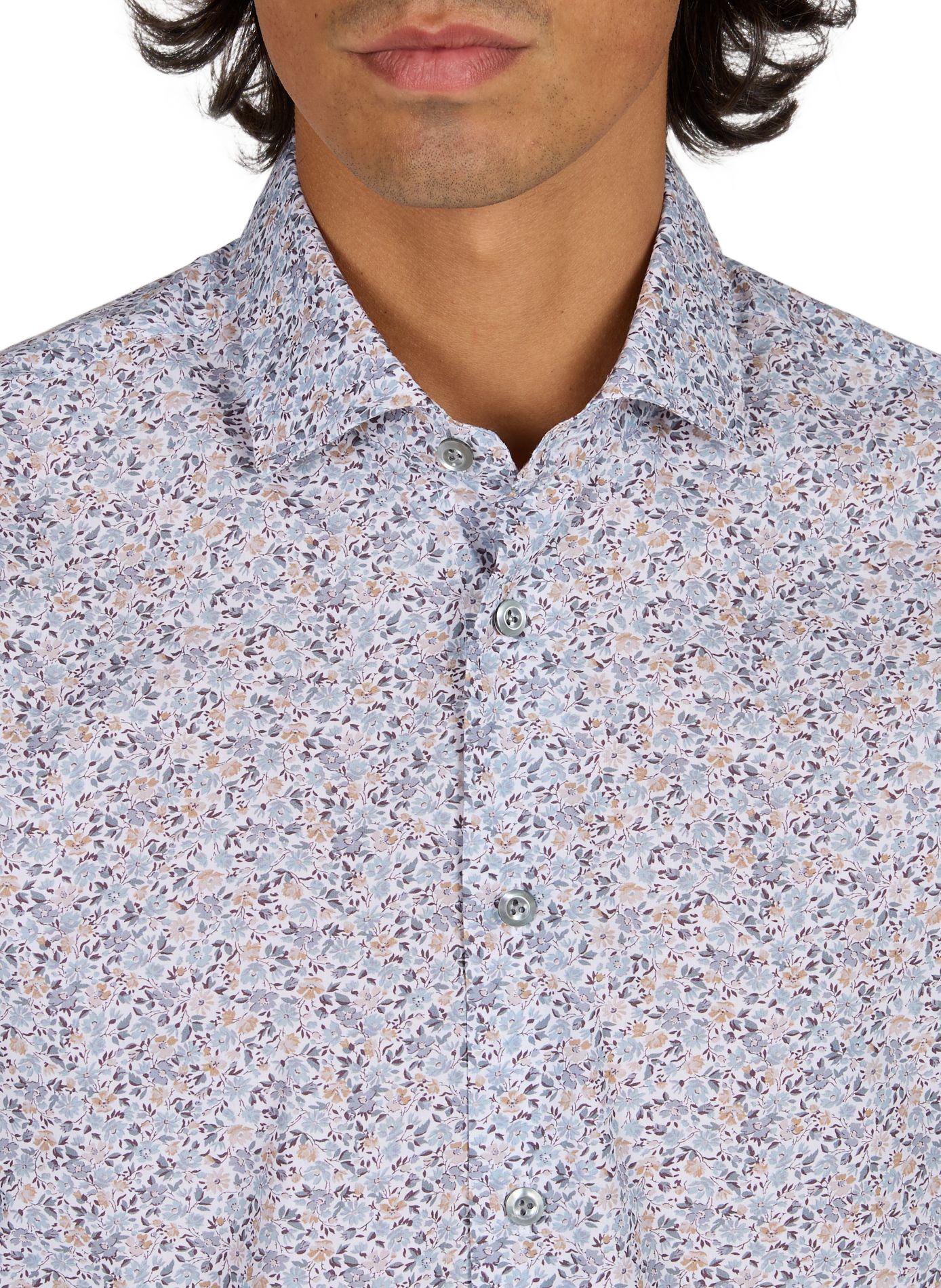 Cotton shirt VAN LAACK Blue