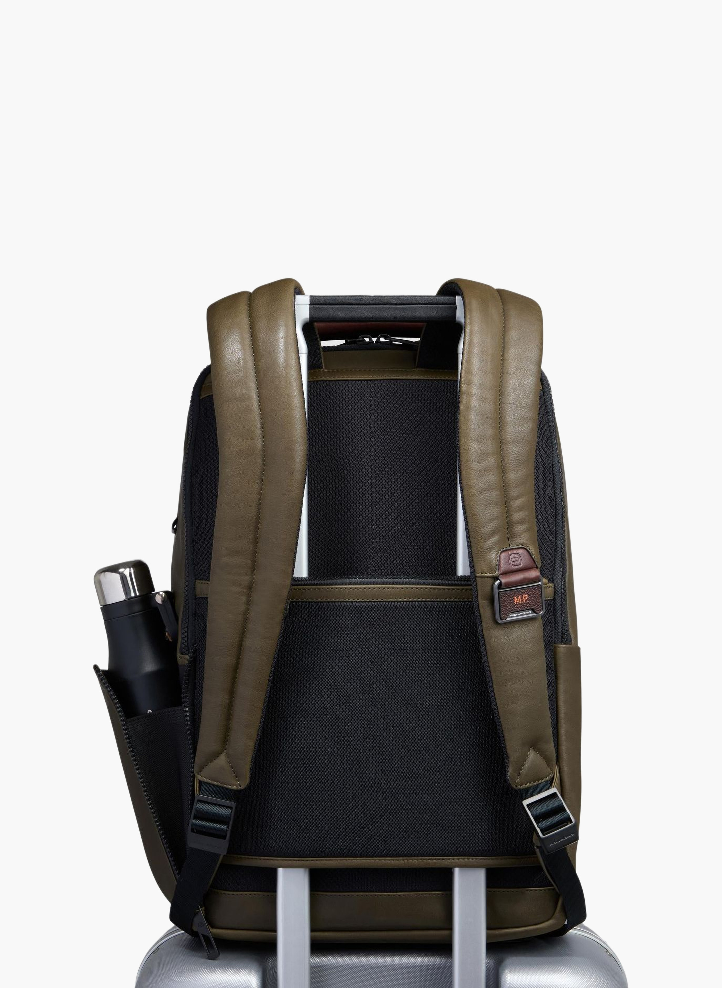 Sac à dos de voyage pour ordinateur 15,6" PIQUADRO Vert