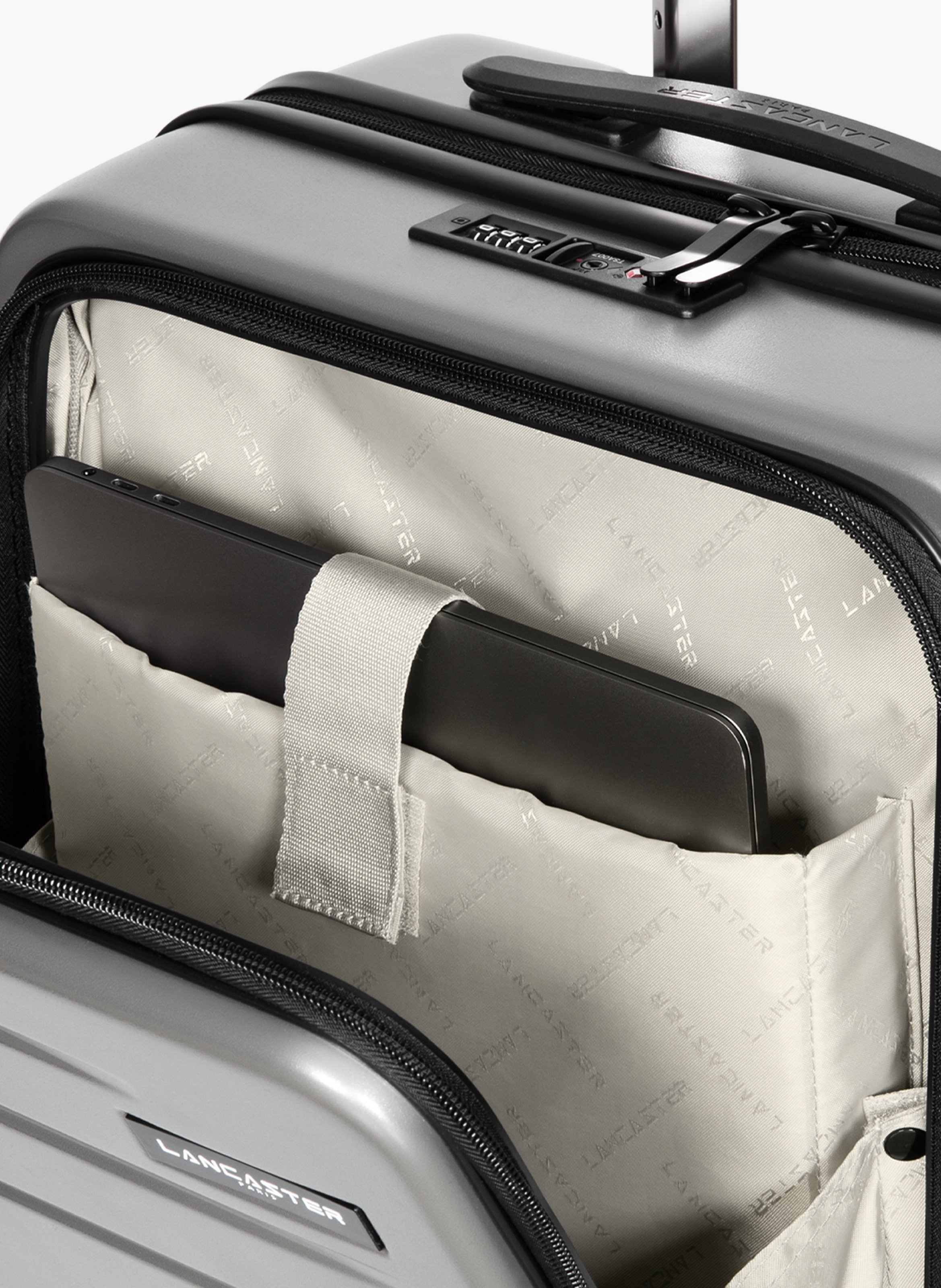 Valise cdg cabine s - bagages LANCASTER Gris