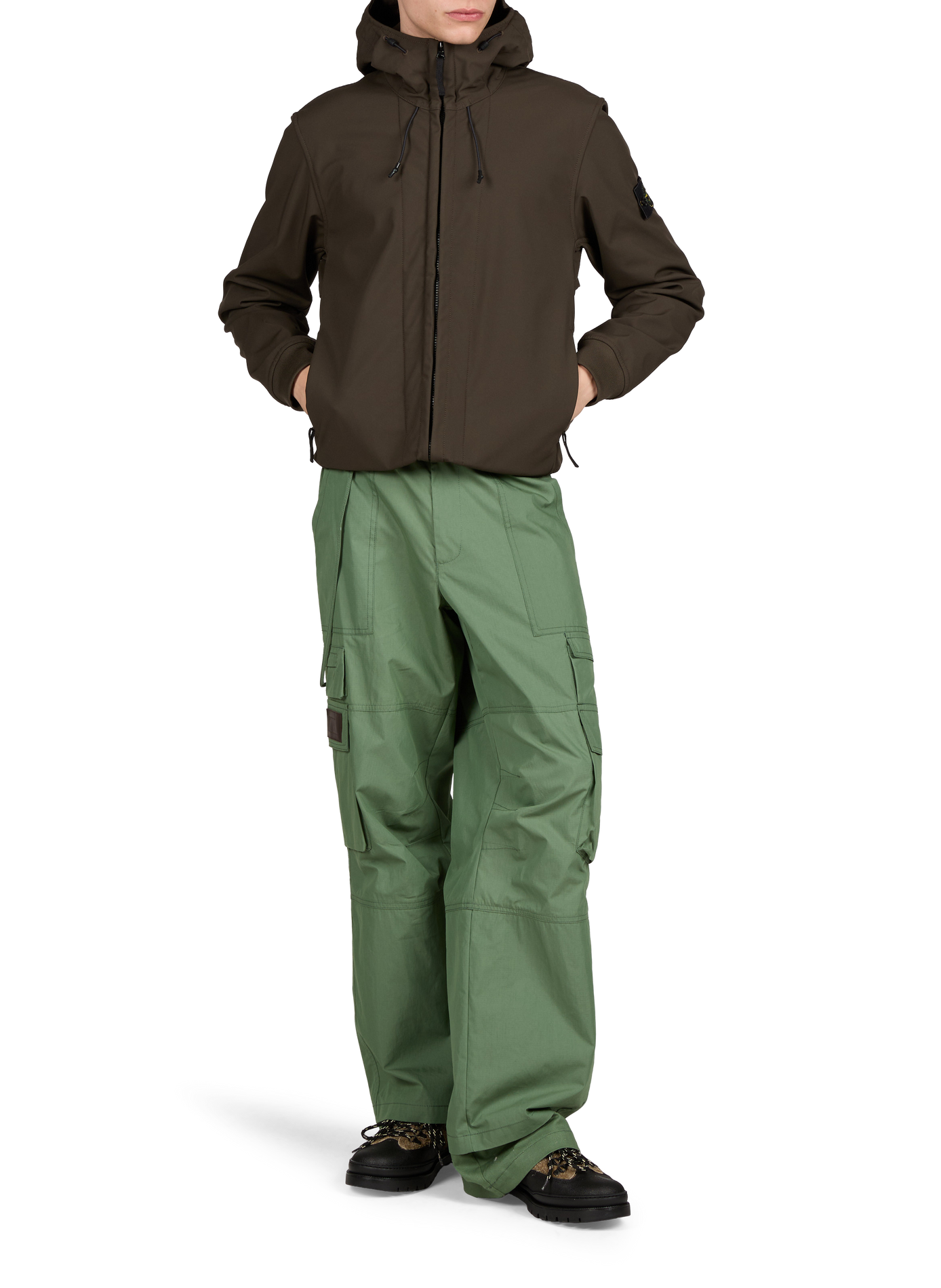 Jacket The Real Claude STONE ISLAND Grey