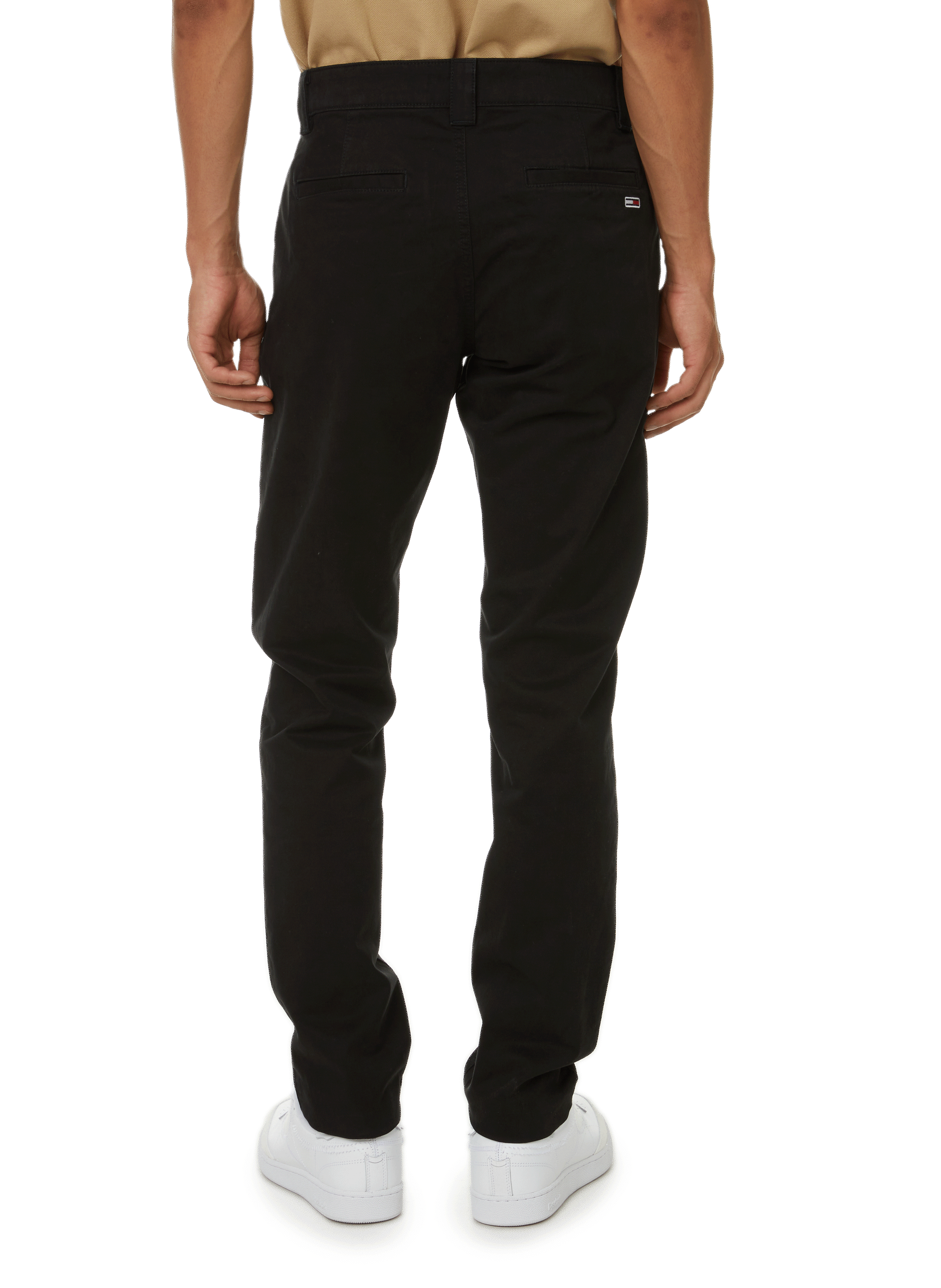 Pantalon chino coupe slim TOMMY HILFIGER Noir