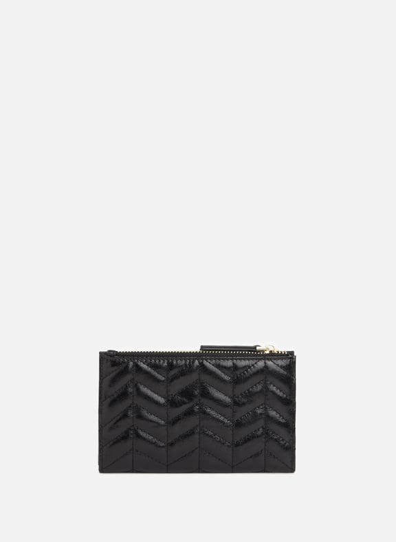 Leather wallet Black by SAISON 1865 SAISON 1865 Leather wallet Black