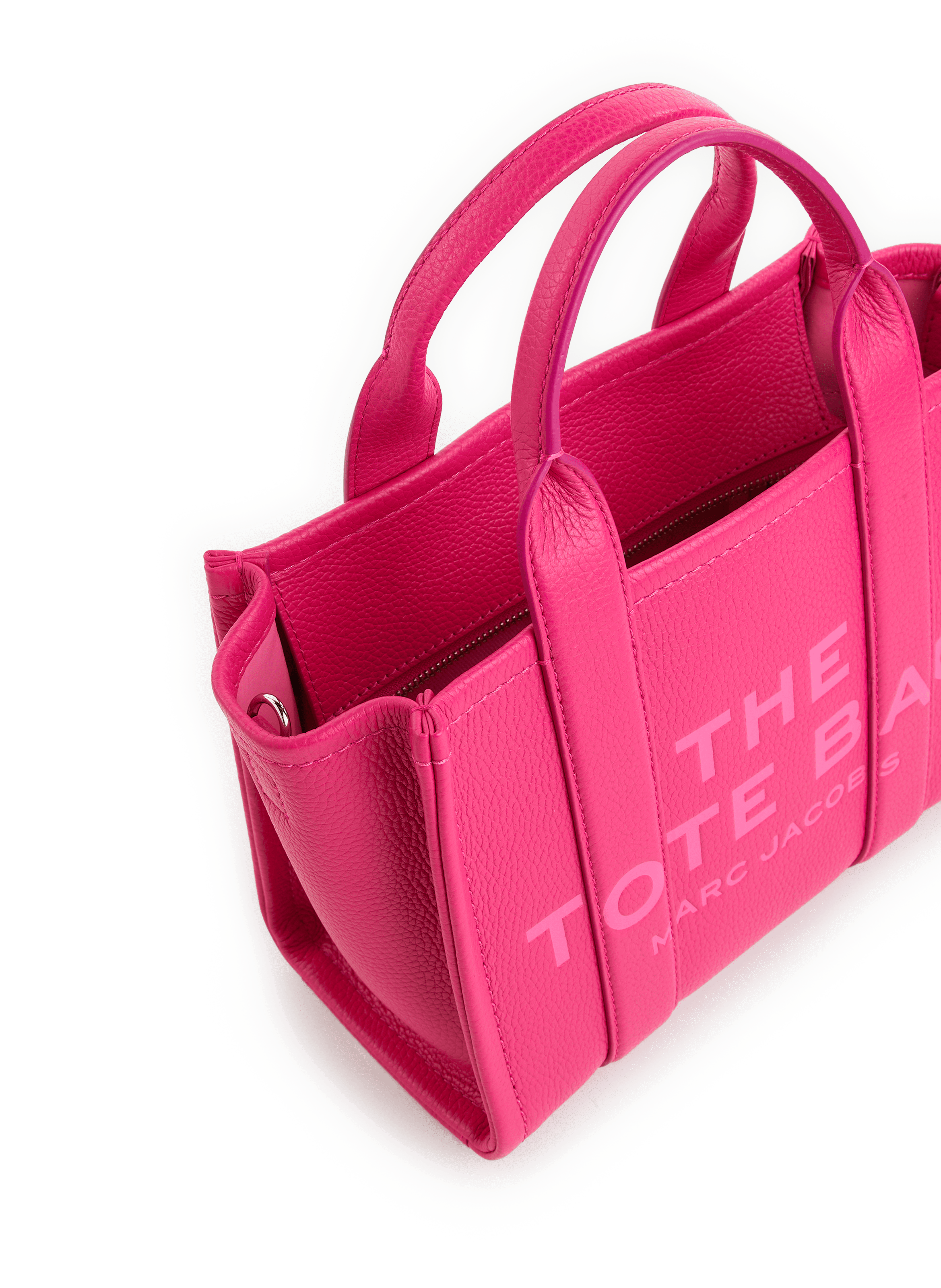 Sac cabas The Leather Small Tote Bag MARC JACOBS Rose