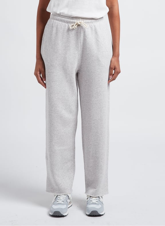 Jogging droit en coton kodytown Gris by AMERICAN VINTAGE AMERICAN VINTAGE Jogging droit en coton kodytown Gris