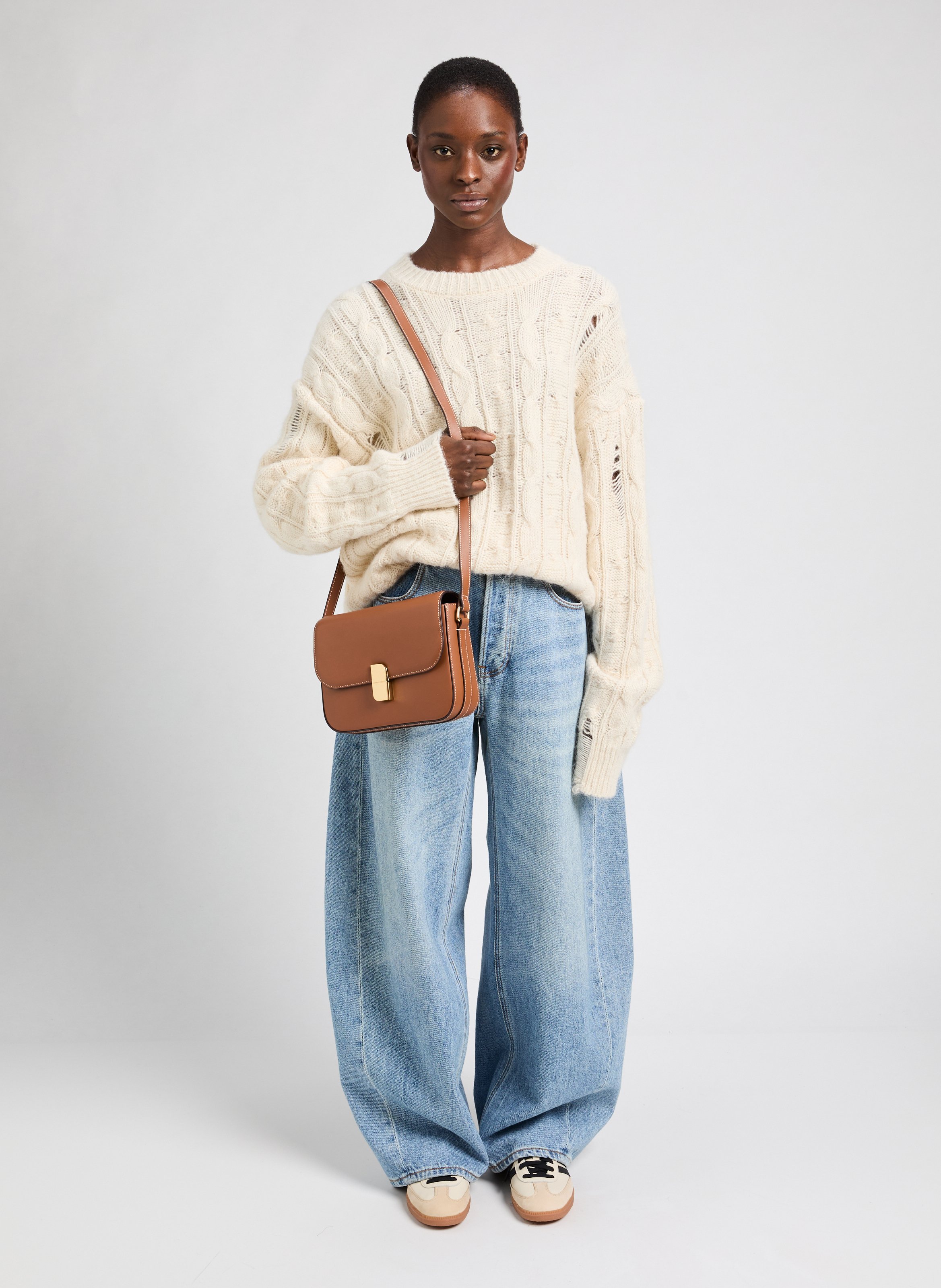 Sac à bandoulière Alice NAT &amp; NIN Marron