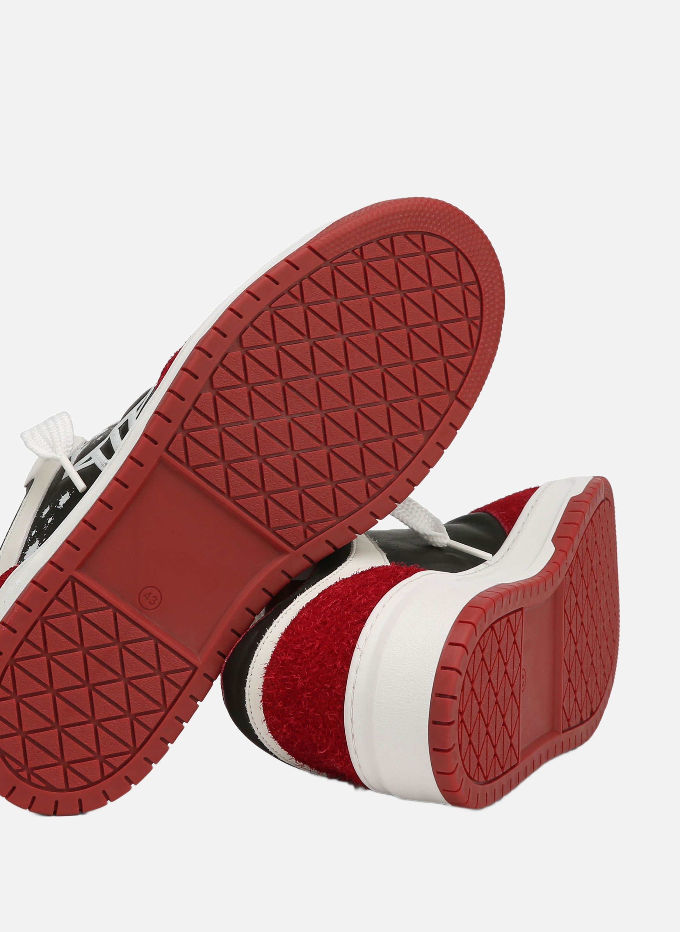 Baskets cm-00 NAKED WOLFE Rouge