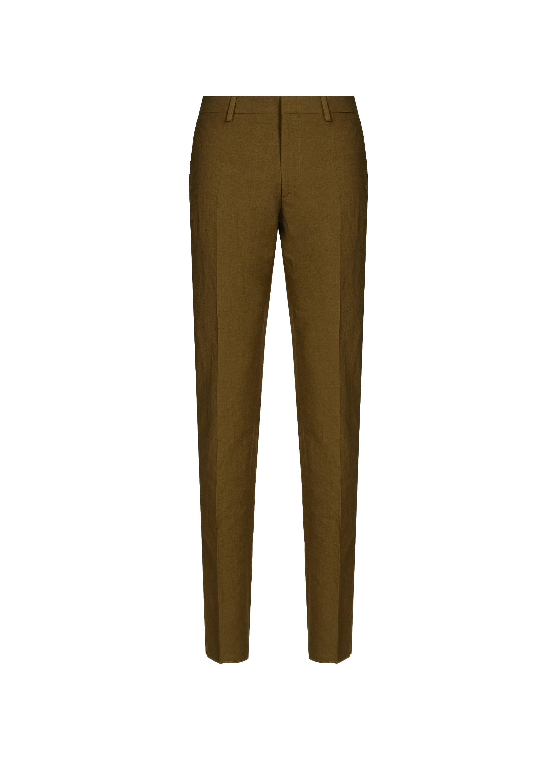 Linen Flin Shirt AU PRINTEMPS PARIS Khaki