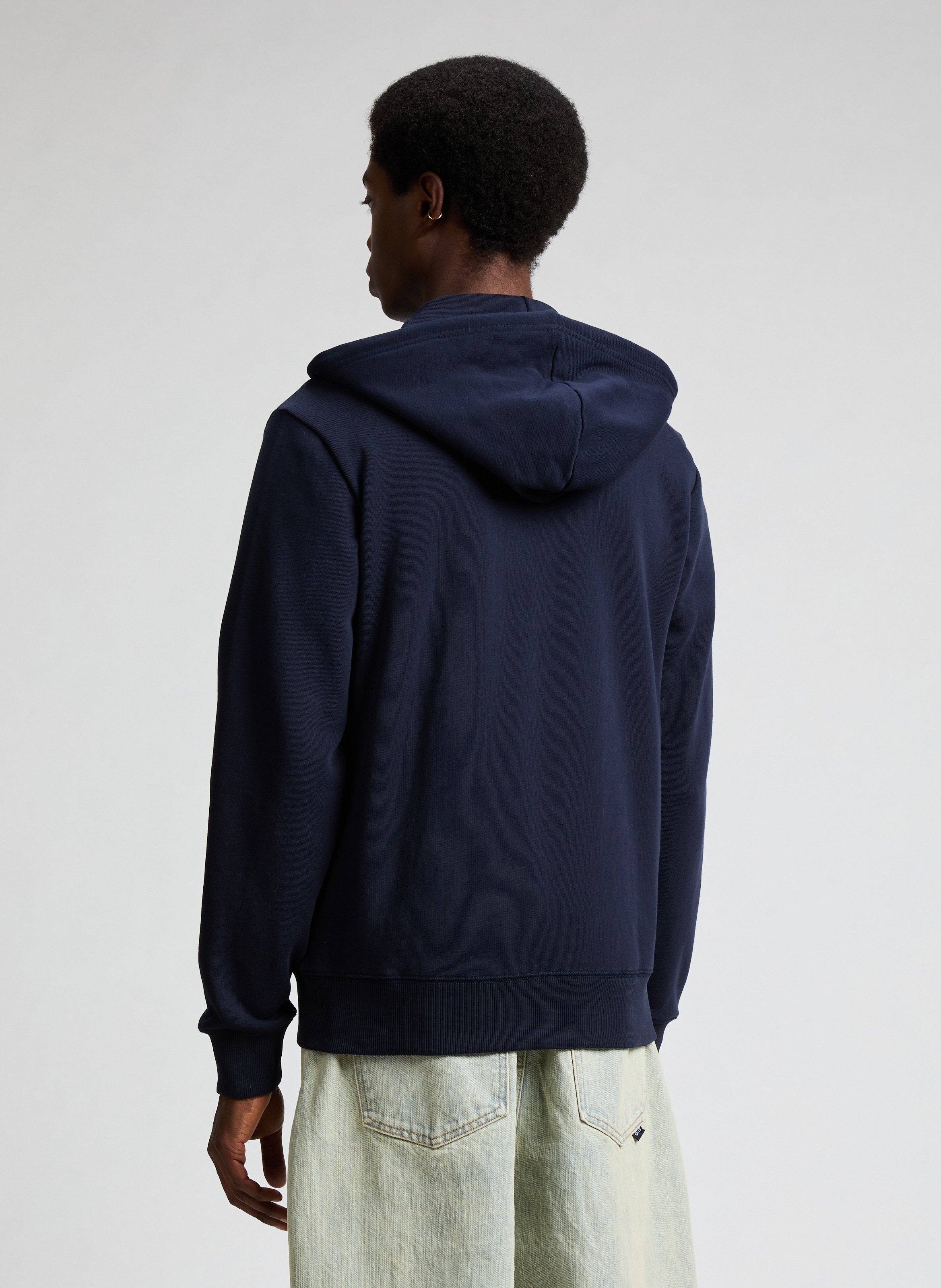 Cotton hoodie NAPAPIJRI Blue