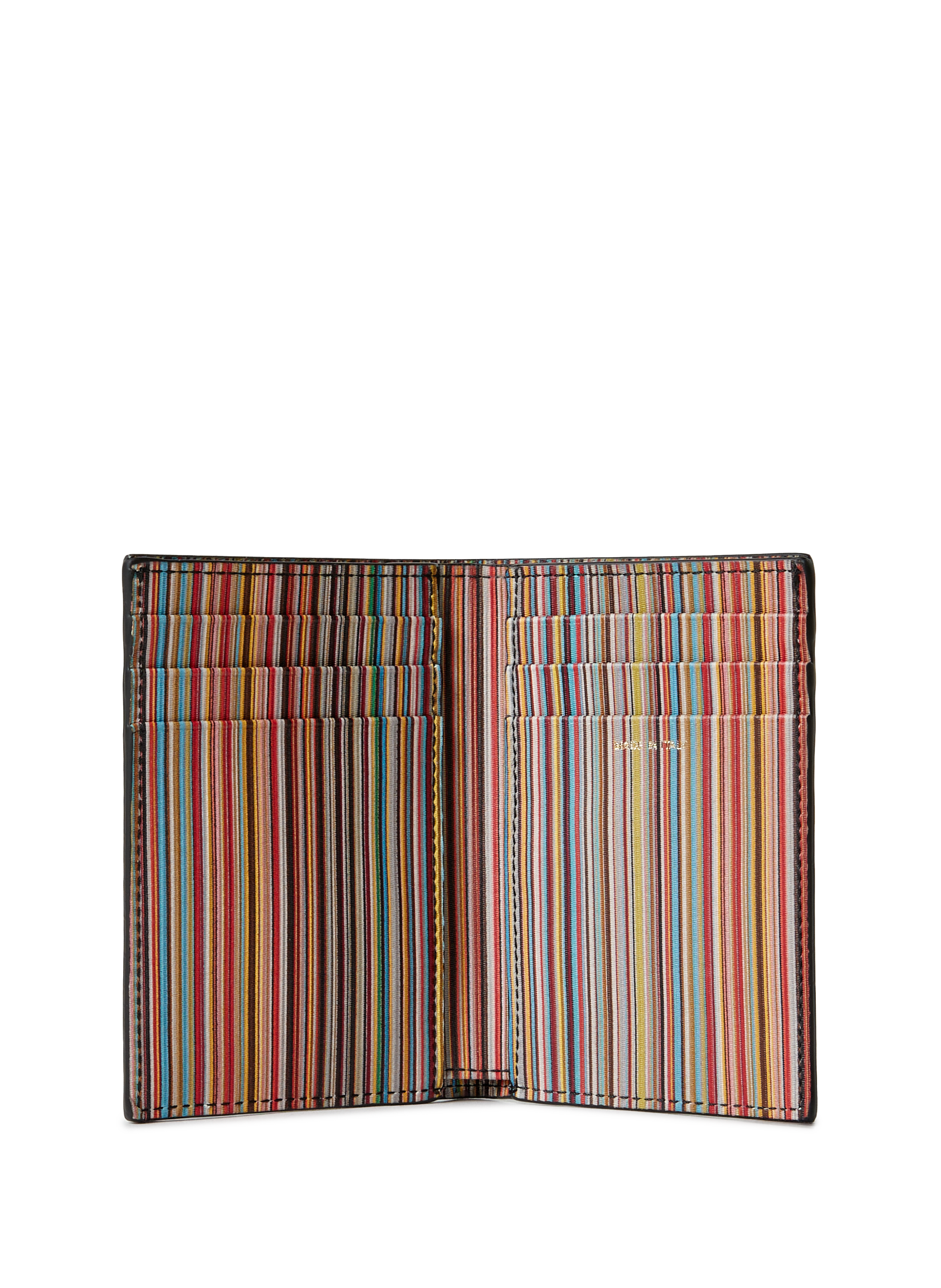 Porte-cartes en cuir PAUL SMITH Noir