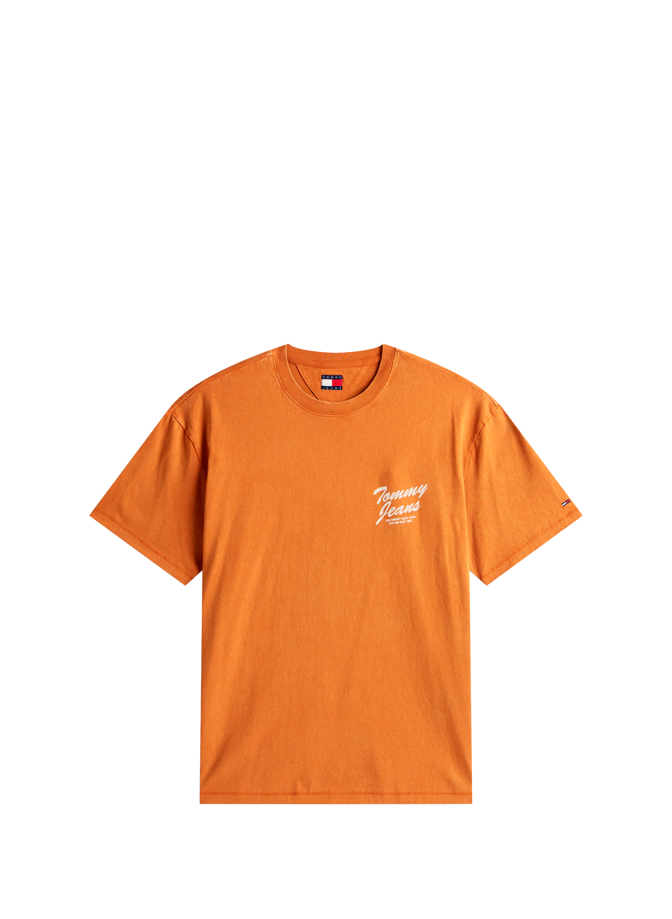 Classic Cotton T-Shirt TOMMY HILFIGER Orange