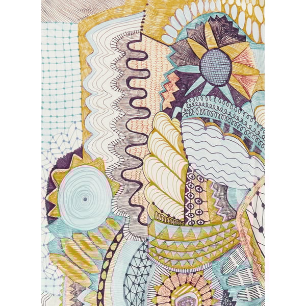 Au Printemps Paris Foulard En Soie In Multi