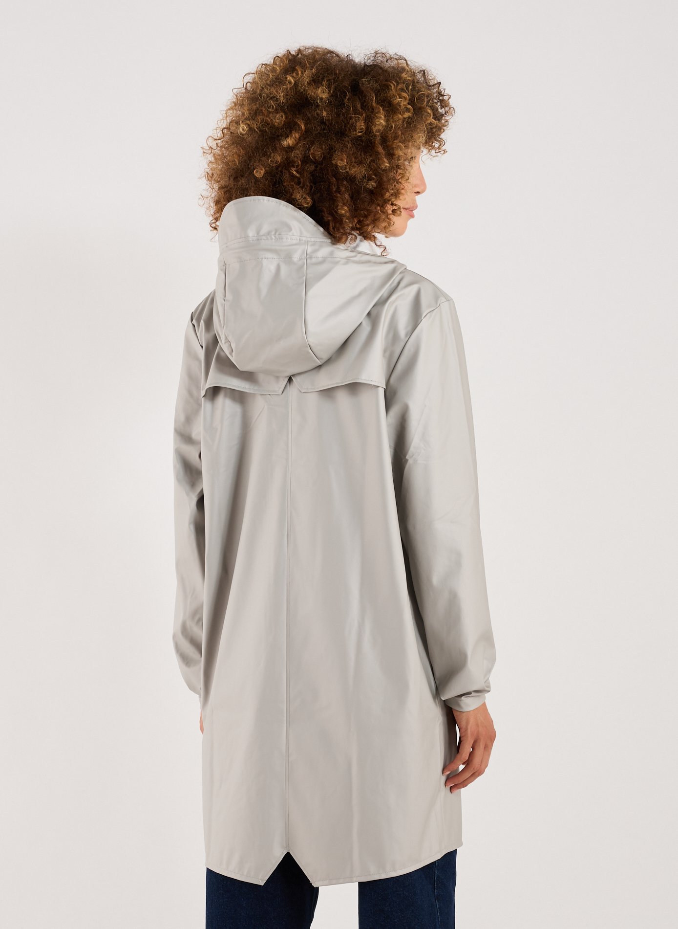 Parka longue W3 RAINS Gris