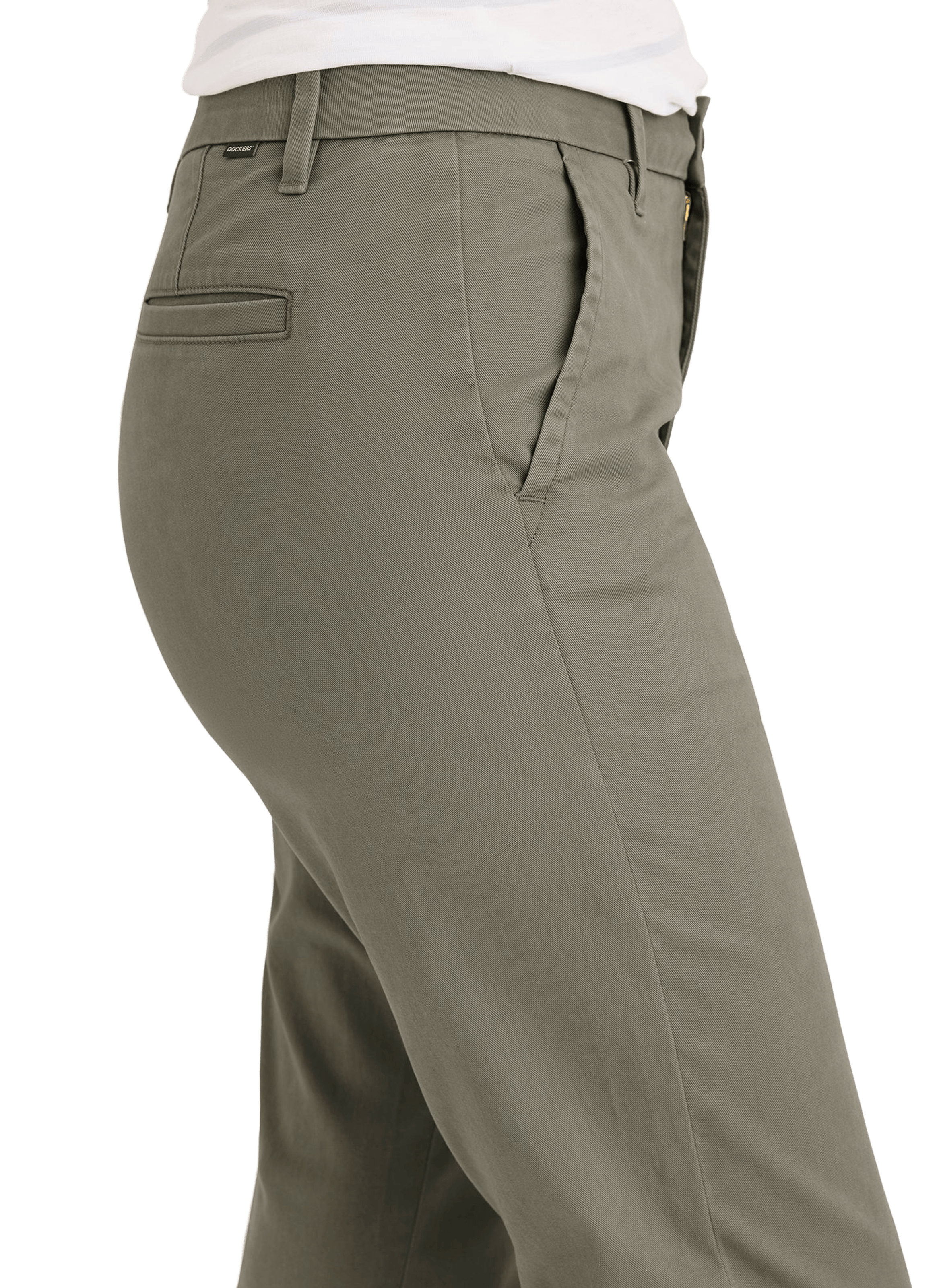 Pantalon en coton DOCKERS Kaki