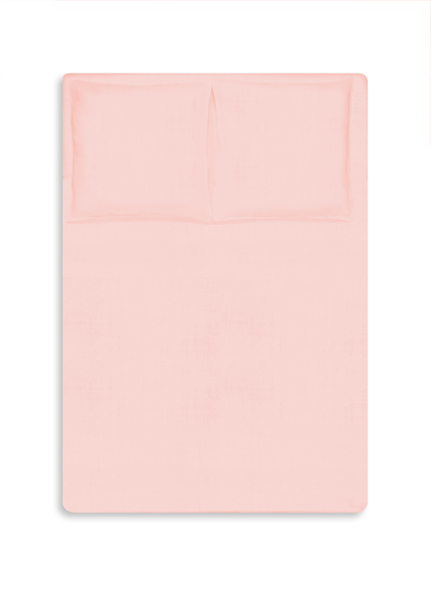 Housse de couette en lin lavé AU PRINTEMPS PARIS Rose