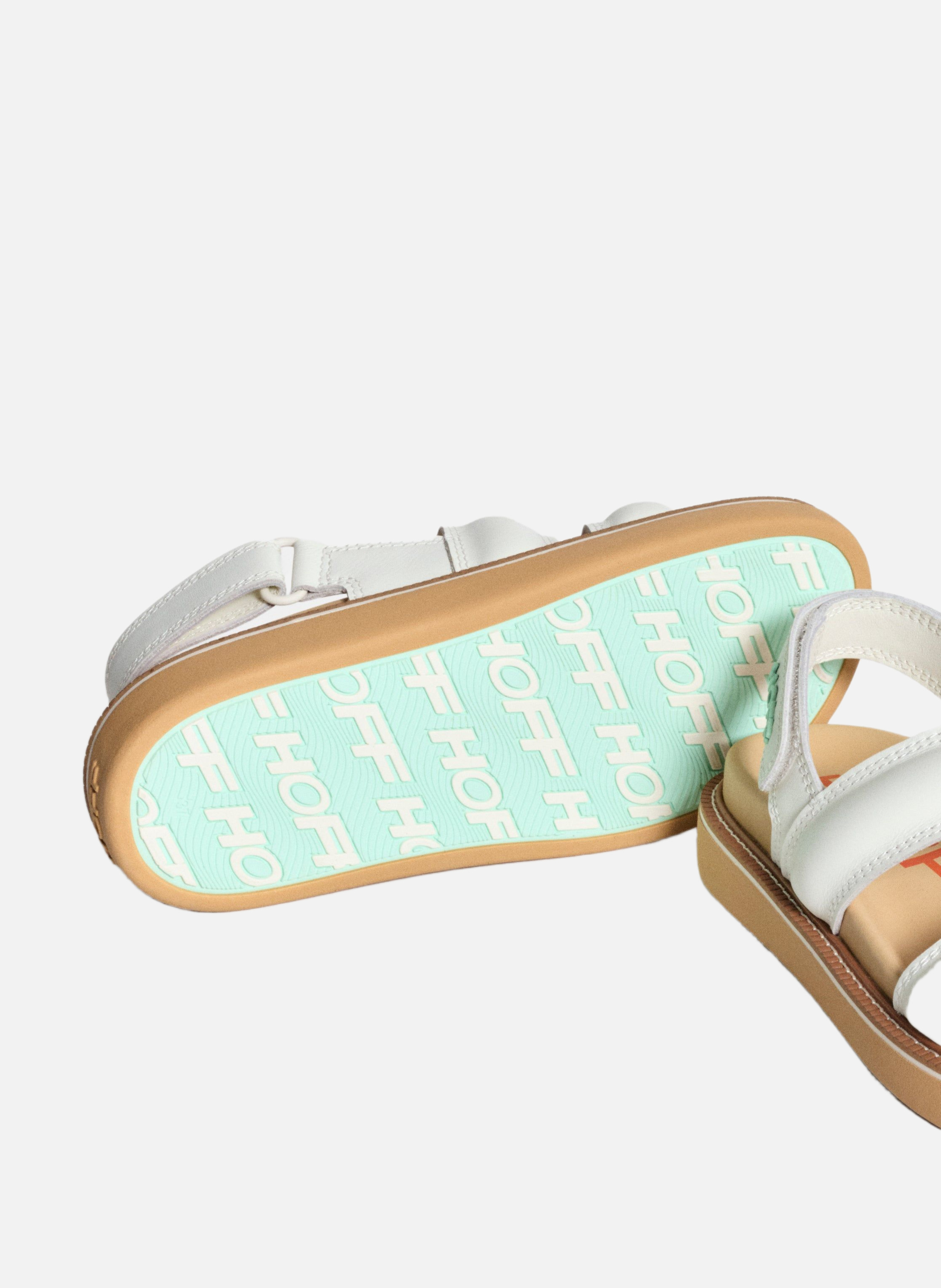 Sandales plates HOFF Blanc