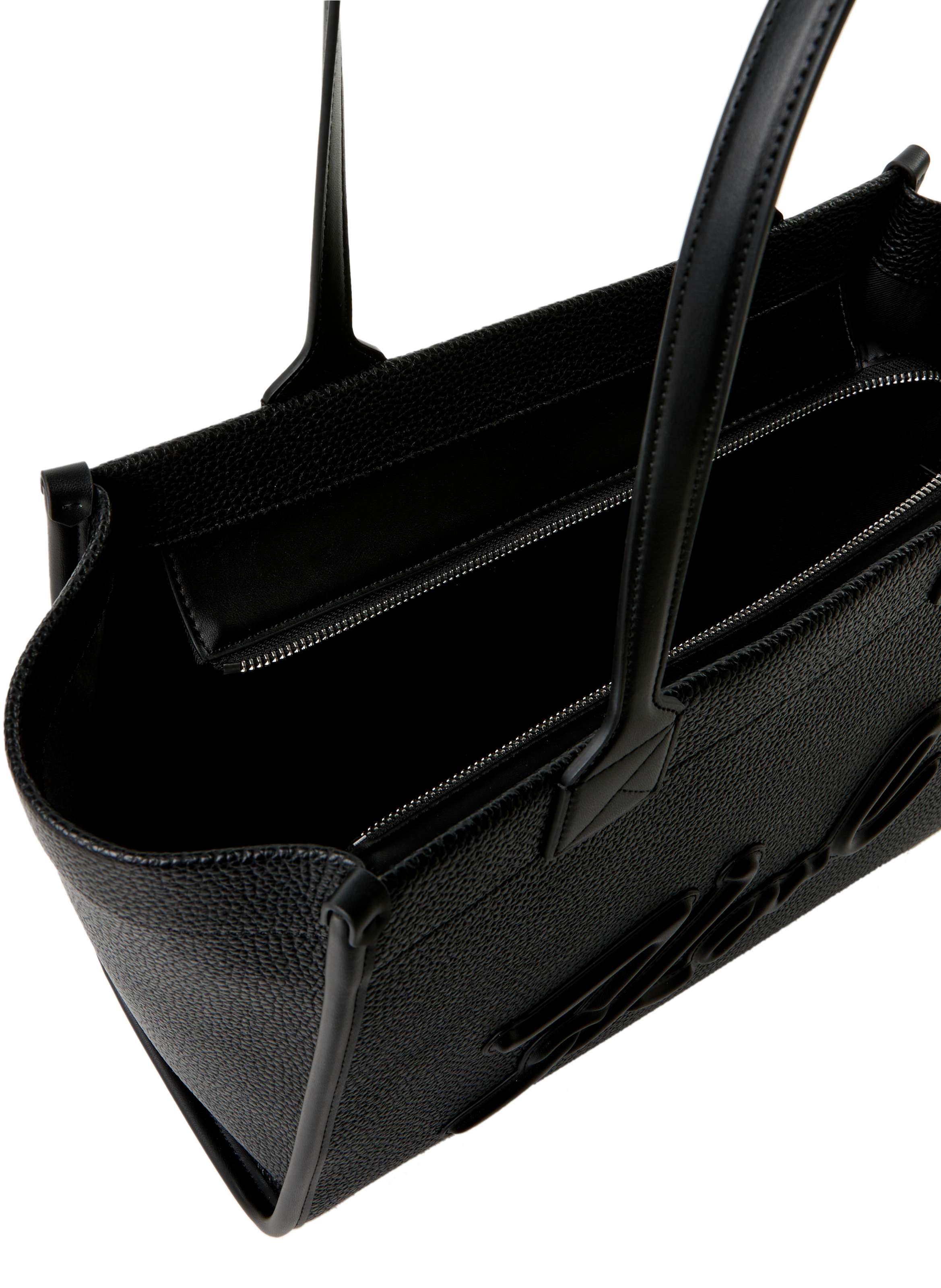 Sac épaule craquelé KARL LAGERFELD Noir