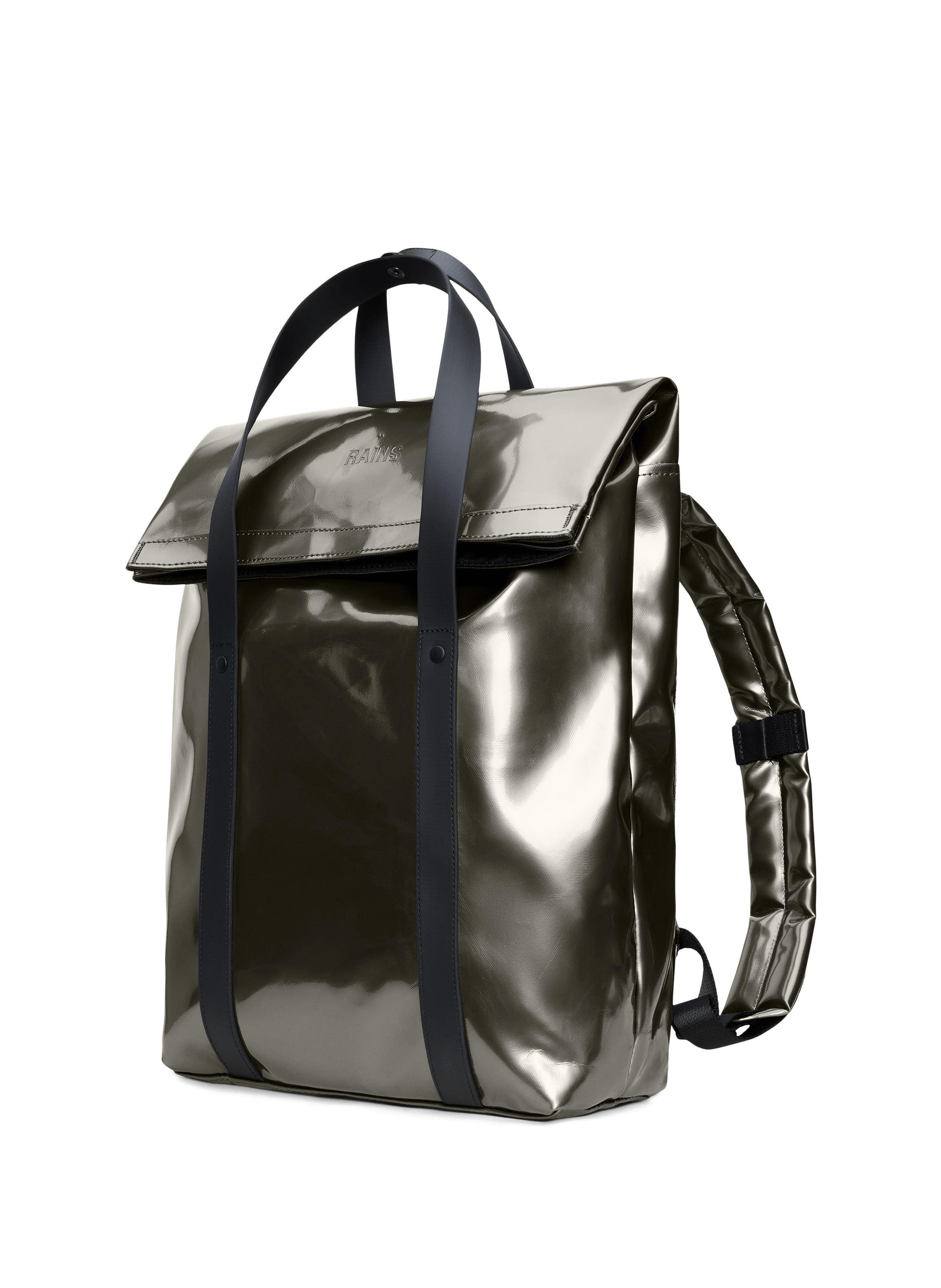 Sac à dos 2 Way Tote Backpack W3 RAINS Argent