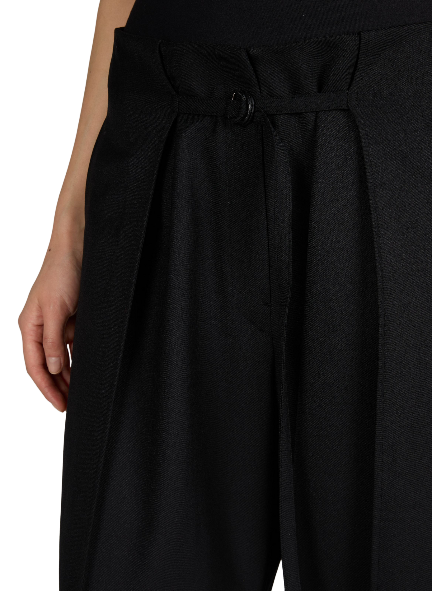 Bedford slim-fit cotton trousers LE 17 SEPTEMBRE Black