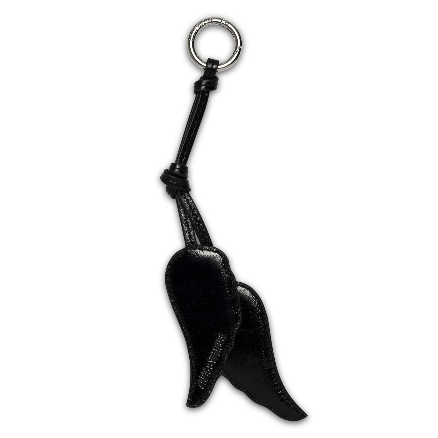 Charm en cuir rock ZADIG&VOLTAIRE Noir