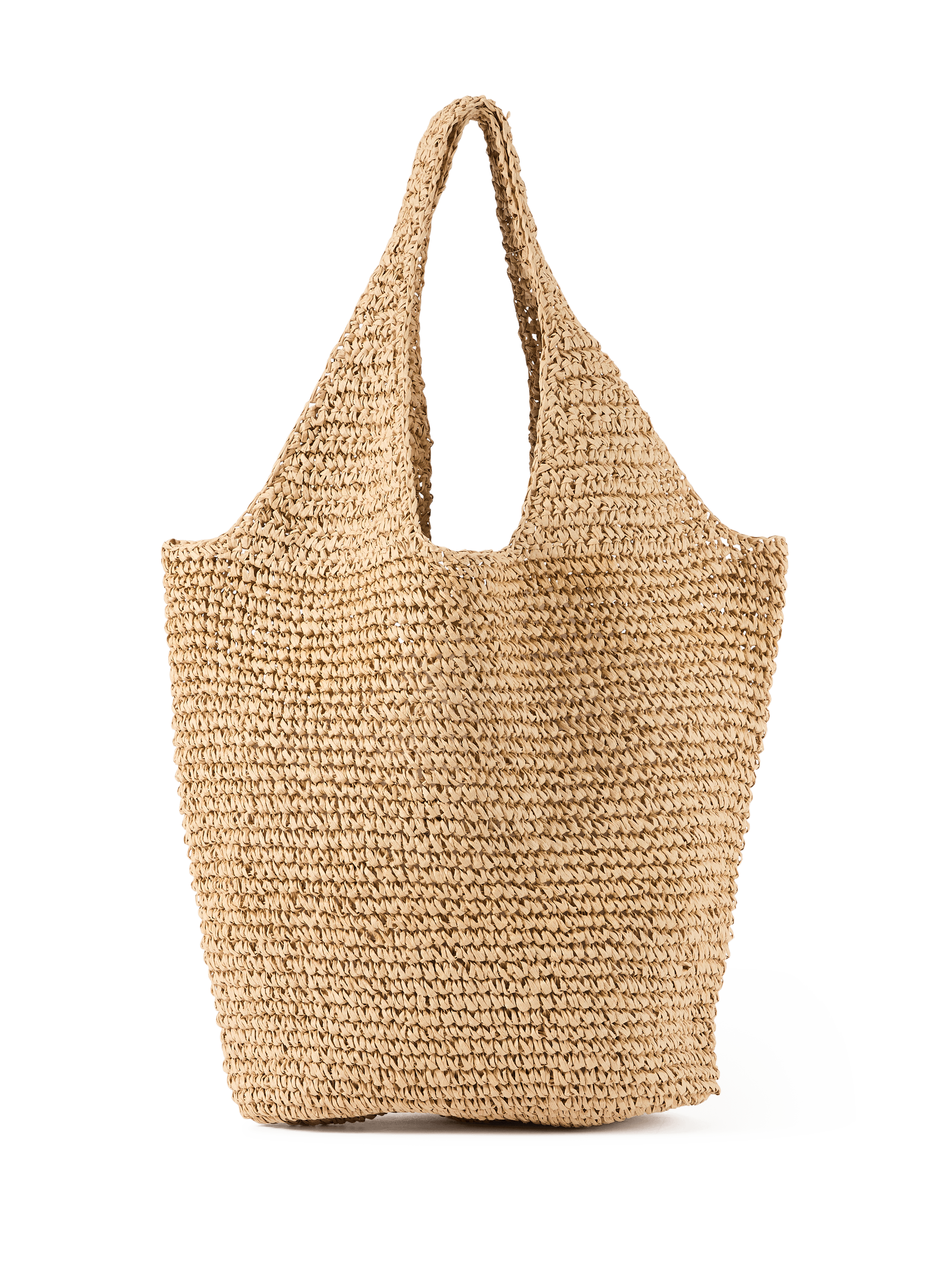 Raffia Tote Bag AU PRINTEMPS PARIS Beige
