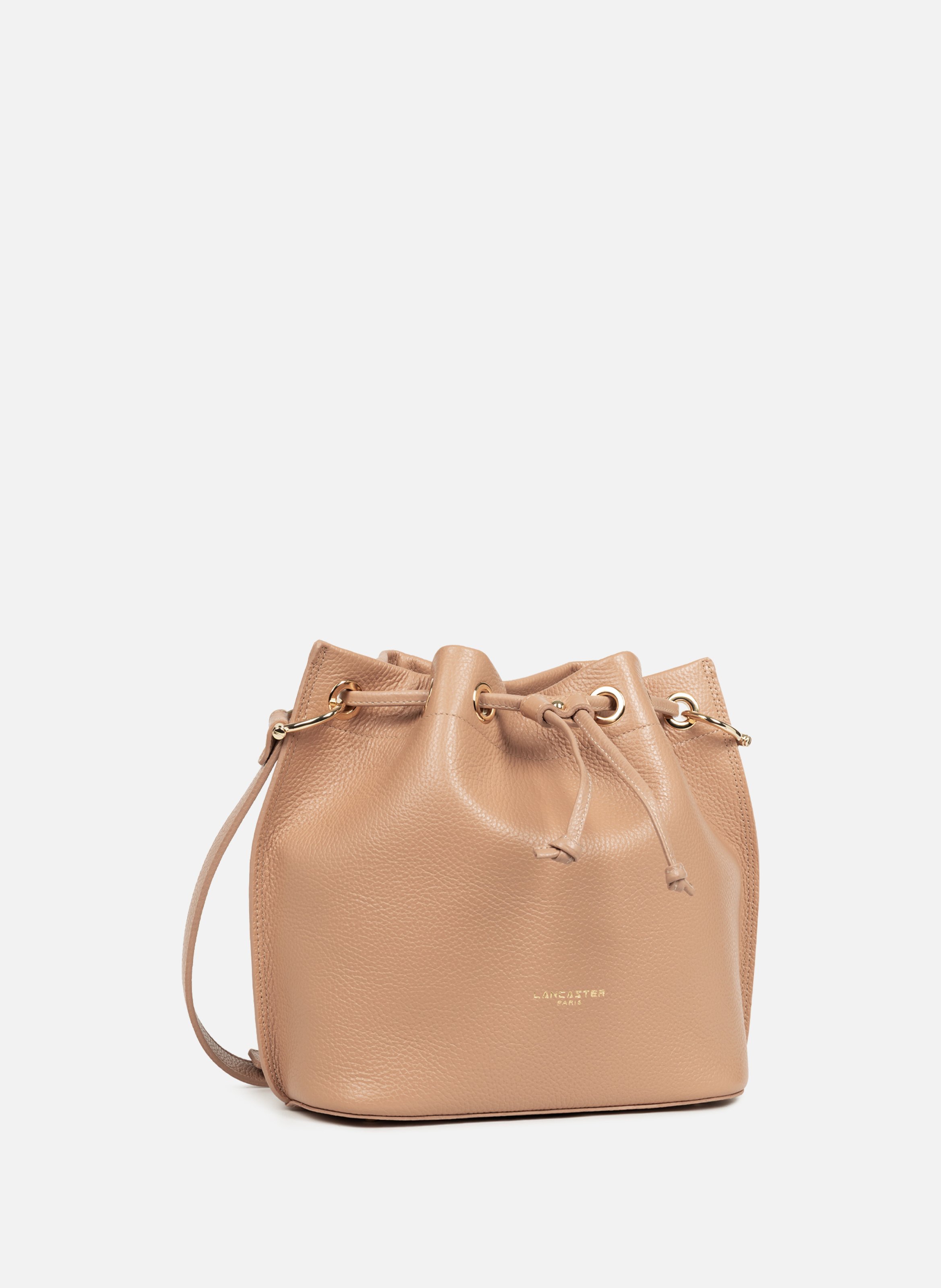 M bucket bag - alba double LANCASTER Beige