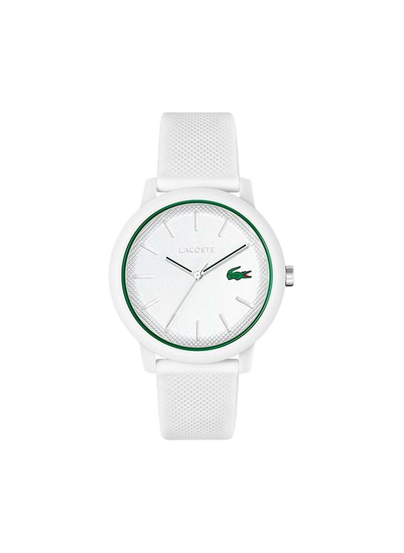 Montre quartz Lacoste.12.12 en silicone LACOSTE MONTRES Blanc