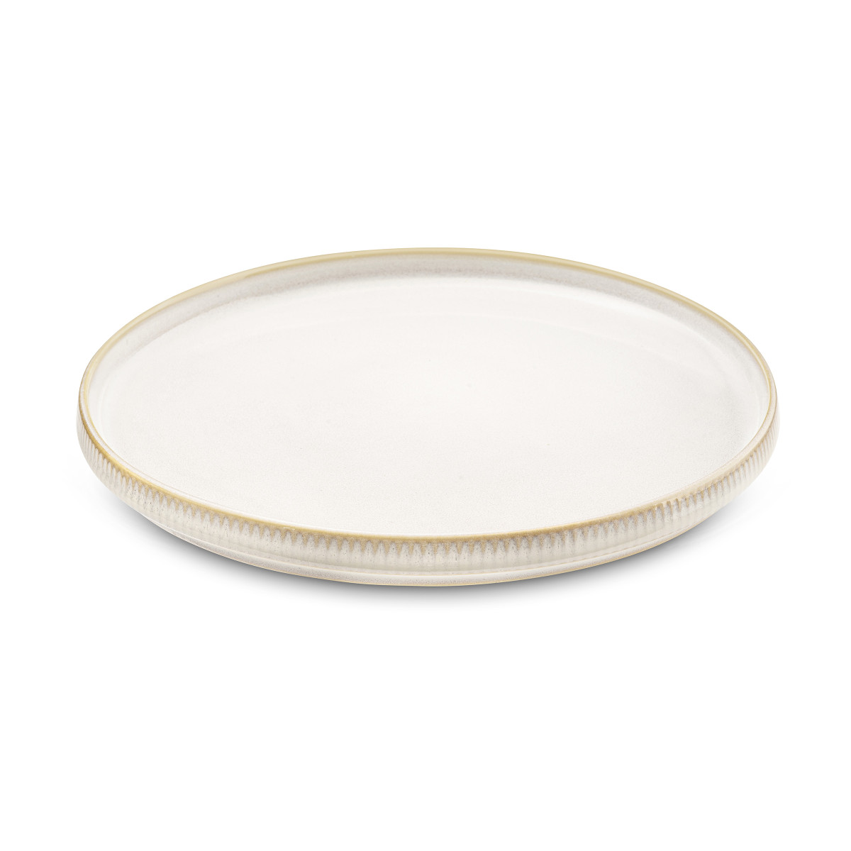 Agora - assiette plate 25.5 cm (lot de 6) MEDARD DE NOBLAT Beige