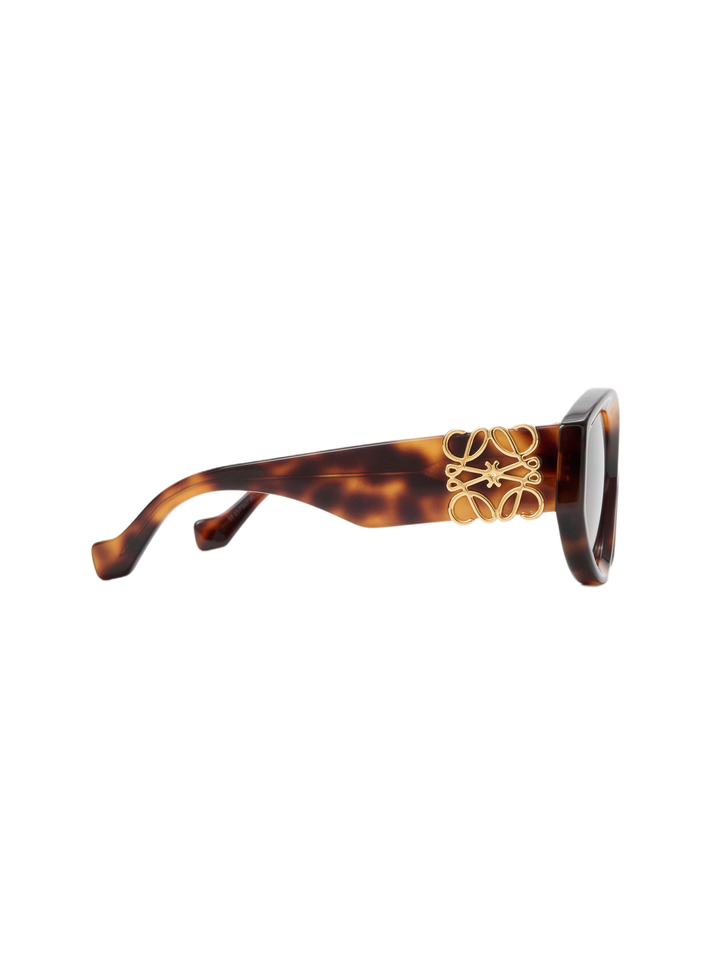 Lunettes de soleil Maxi Anagram Butterfly LOEWE Marron