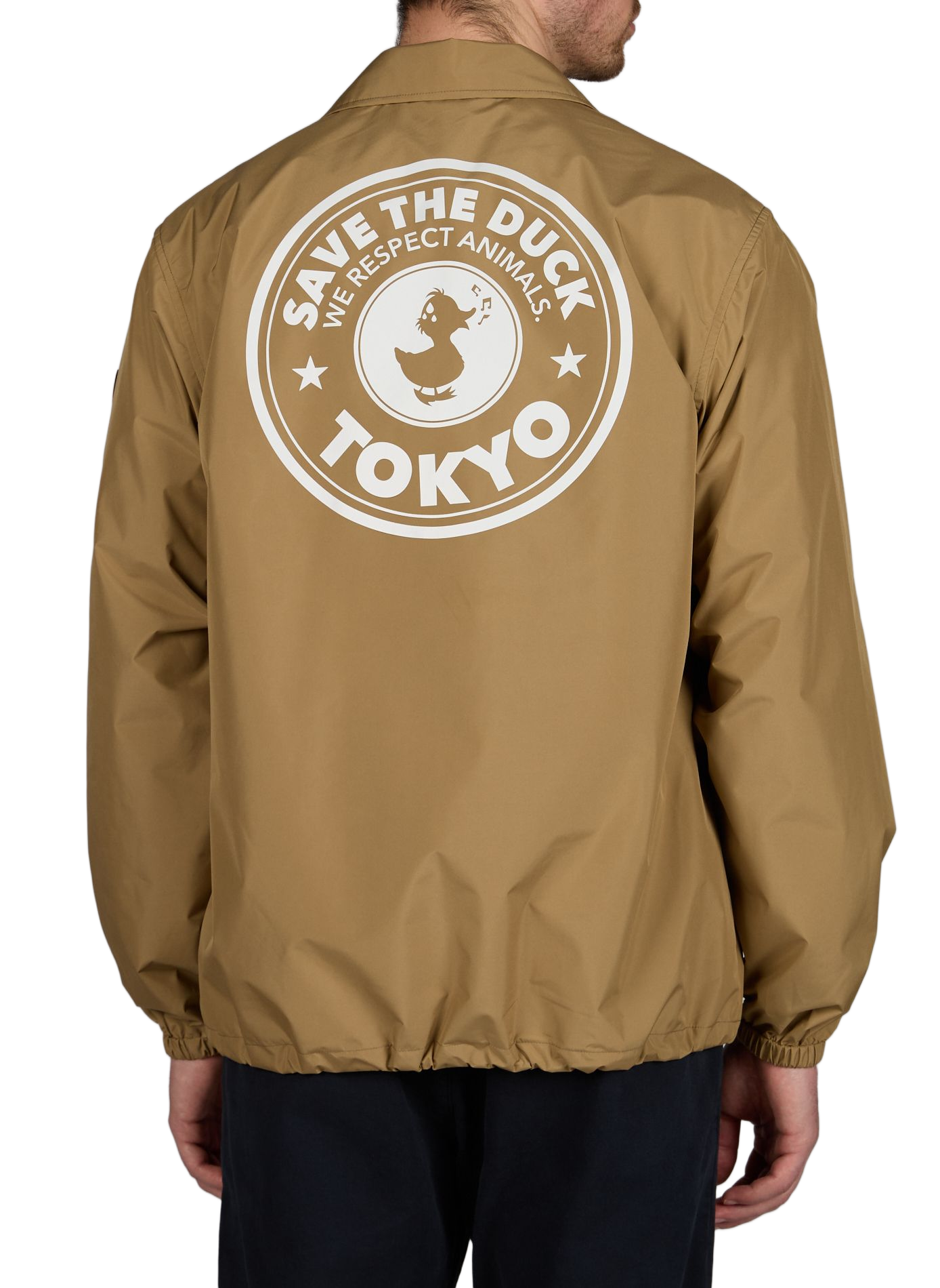 Parka Leni à logo SAVE THE DUCK Kaki