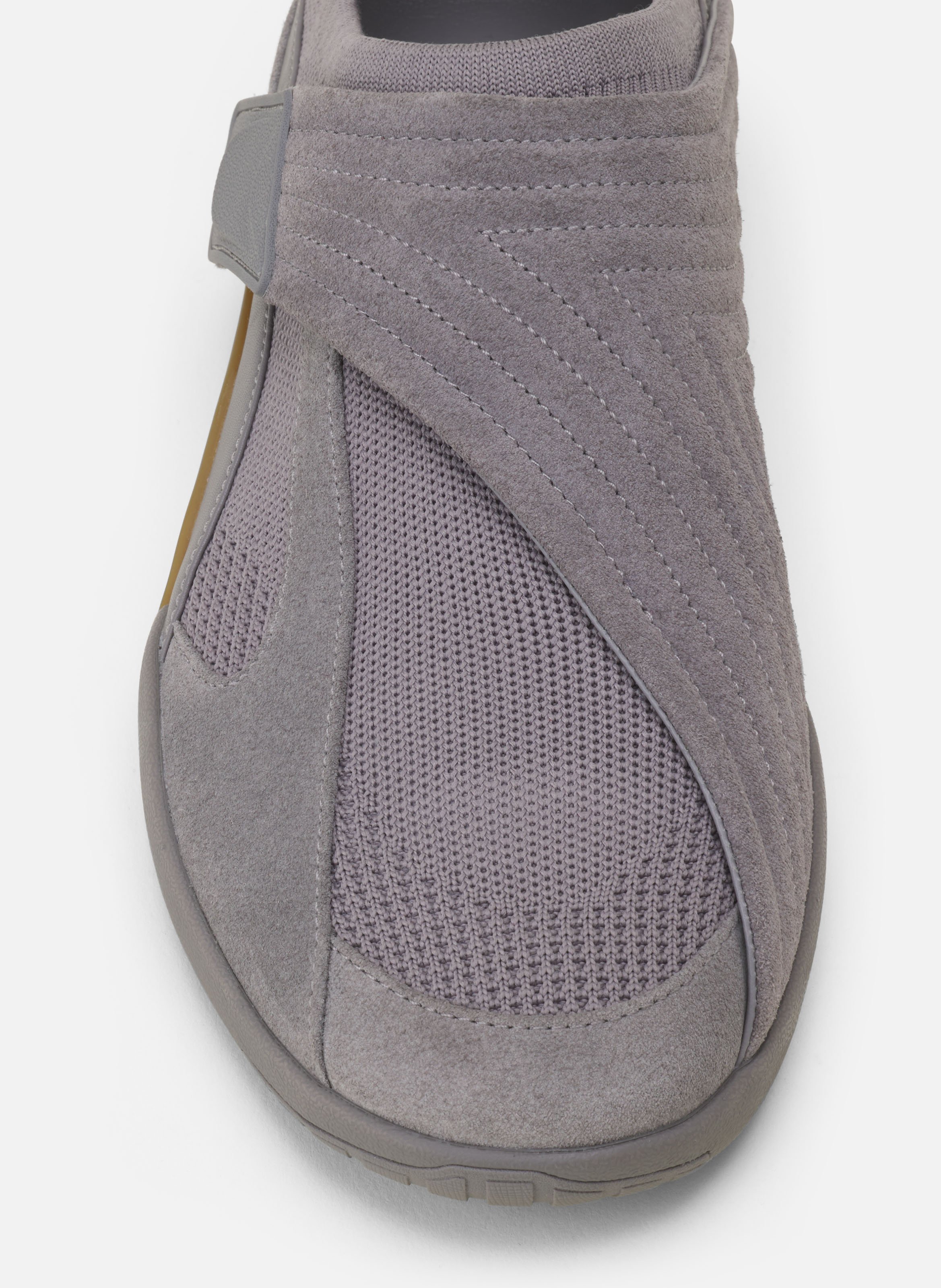 Sneaker lnv1 en suede tricote LANVIN Gris