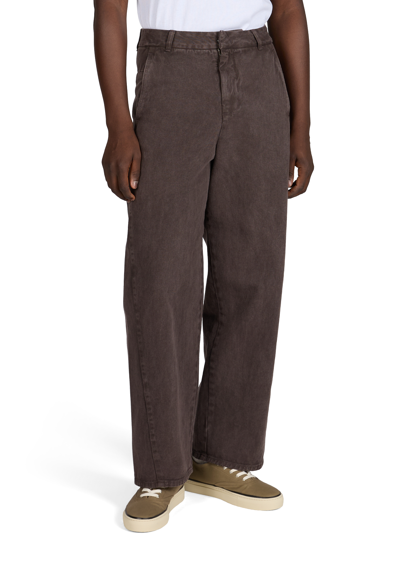 Loose cotton Jeans AMOMENTO Black