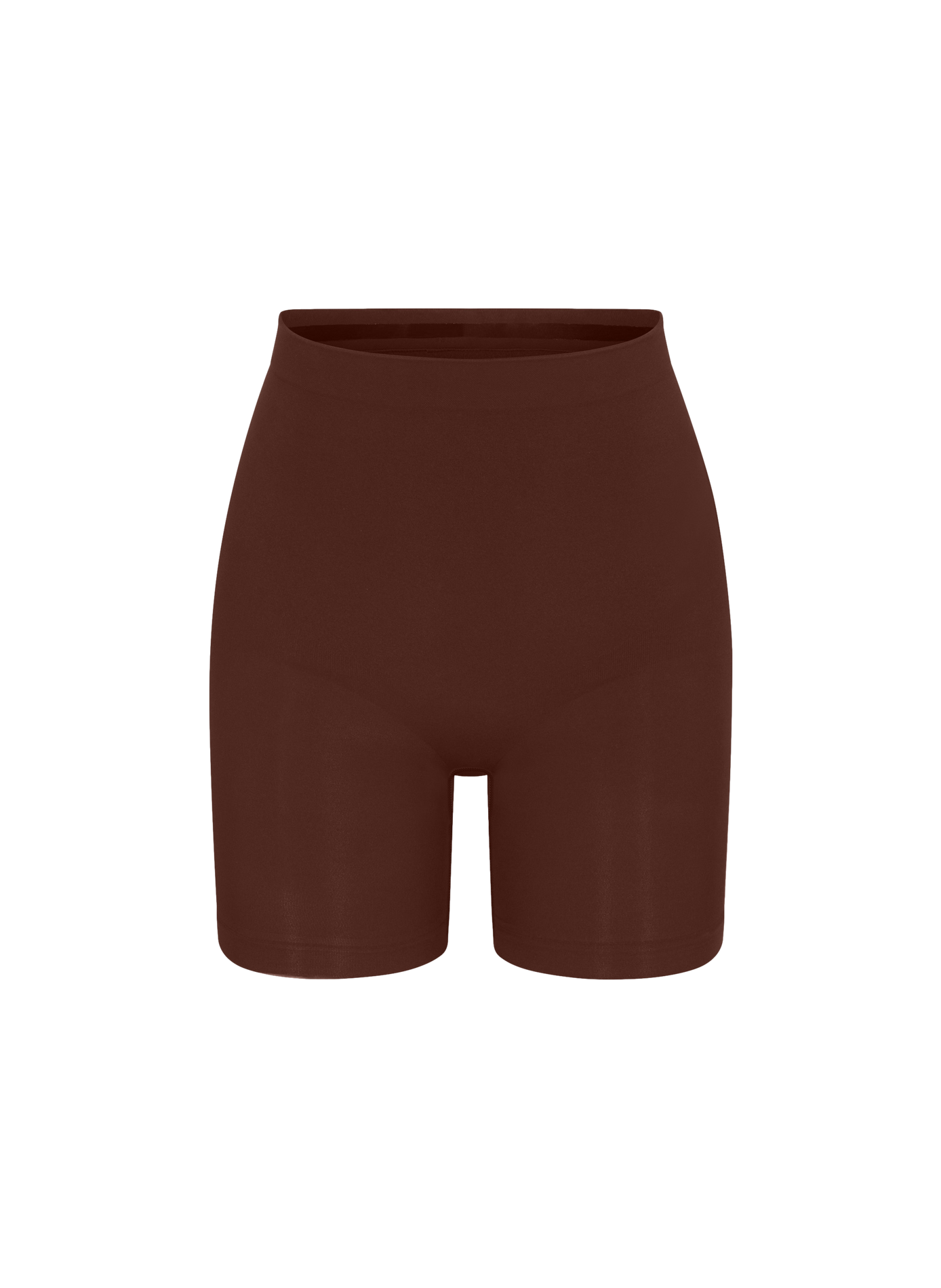 High-waisted sculpting shorts SKIMS Brown