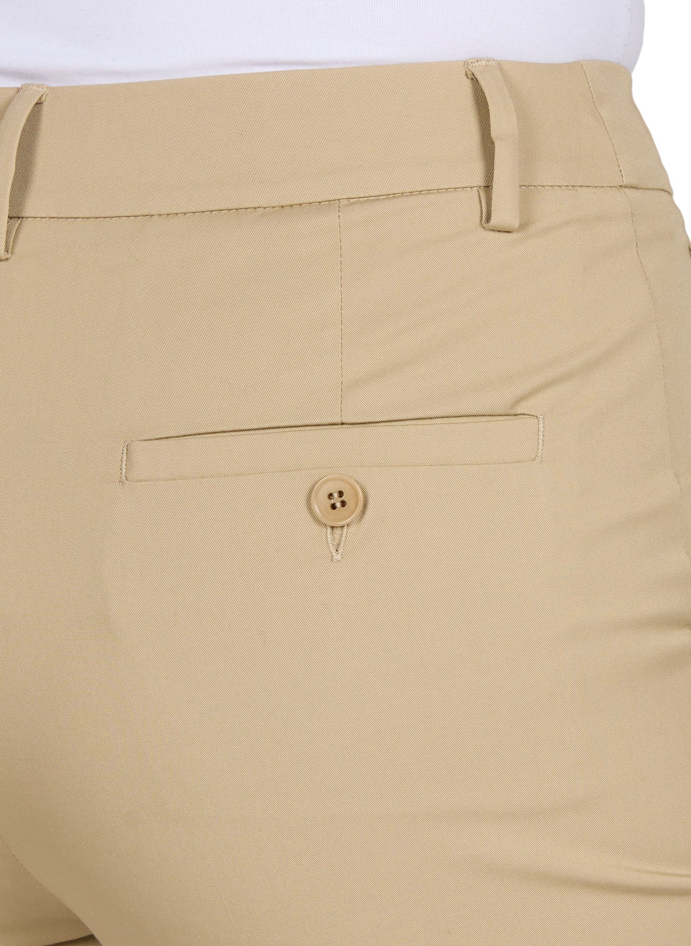 Slim cotton blend pants MAX MARA WEEK END Beige