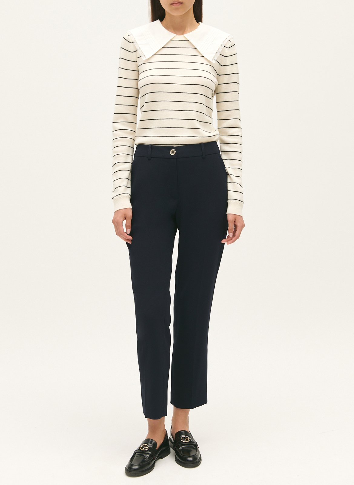 Pantalon droit CLAUDIE PIERLOT Bleu