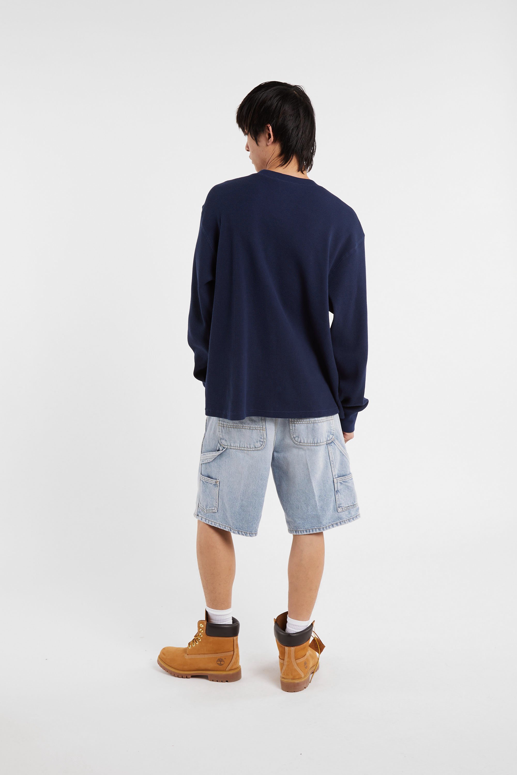 Short double knee short CARHARTT WIP Bleu