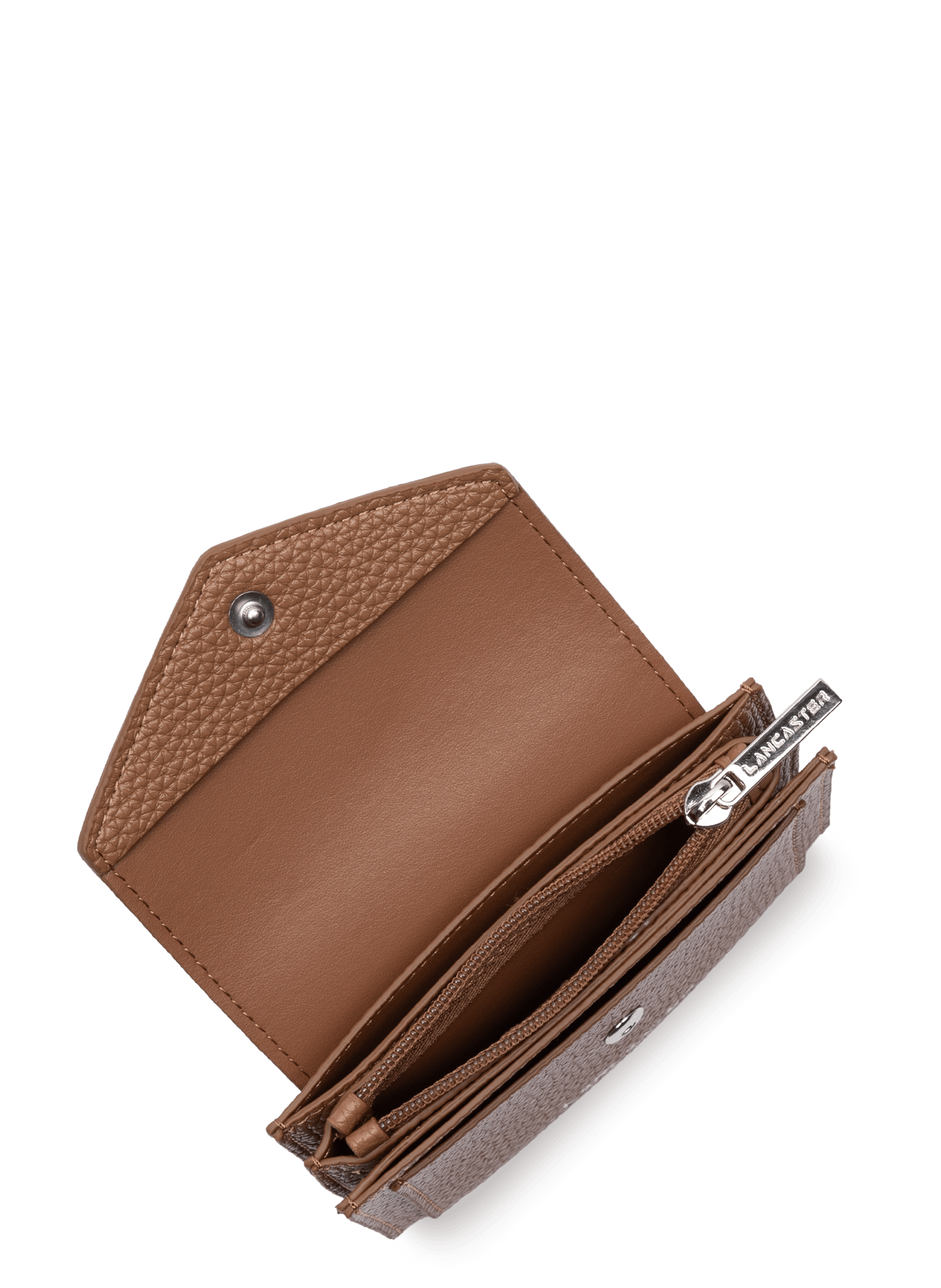 Card holder - maya double kba LANCASTER Brown