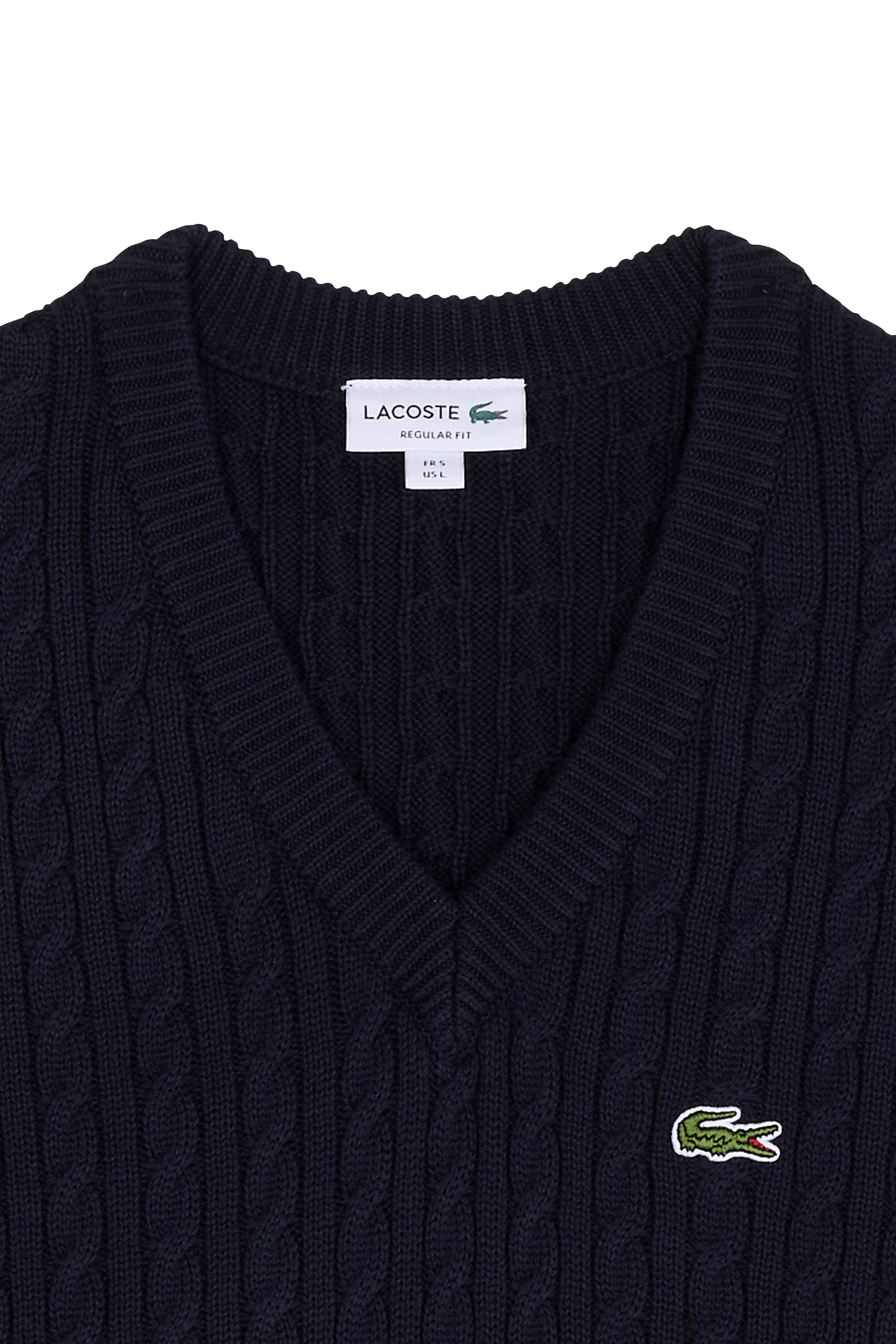 Pull tricot LACOSTE Bleu