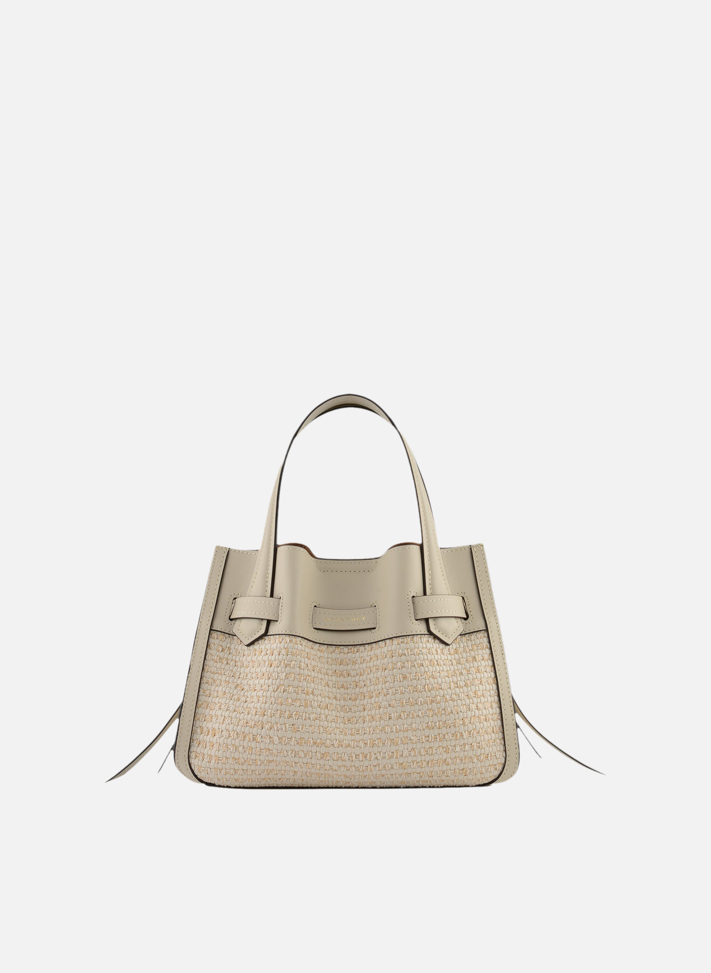 Blossom tressé | sac à main POURCHET Beige