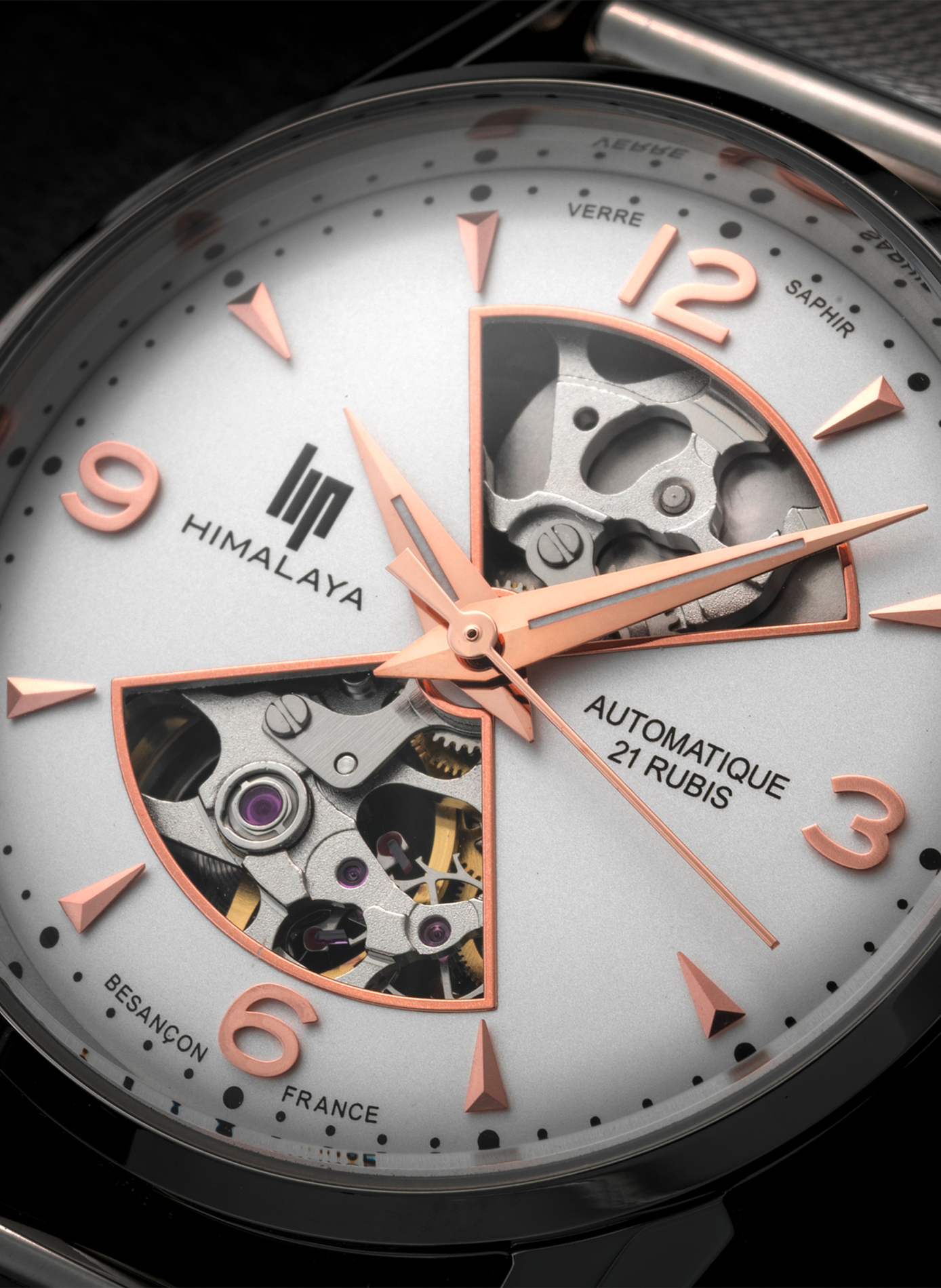 Montre Himalaya LIP Blanc