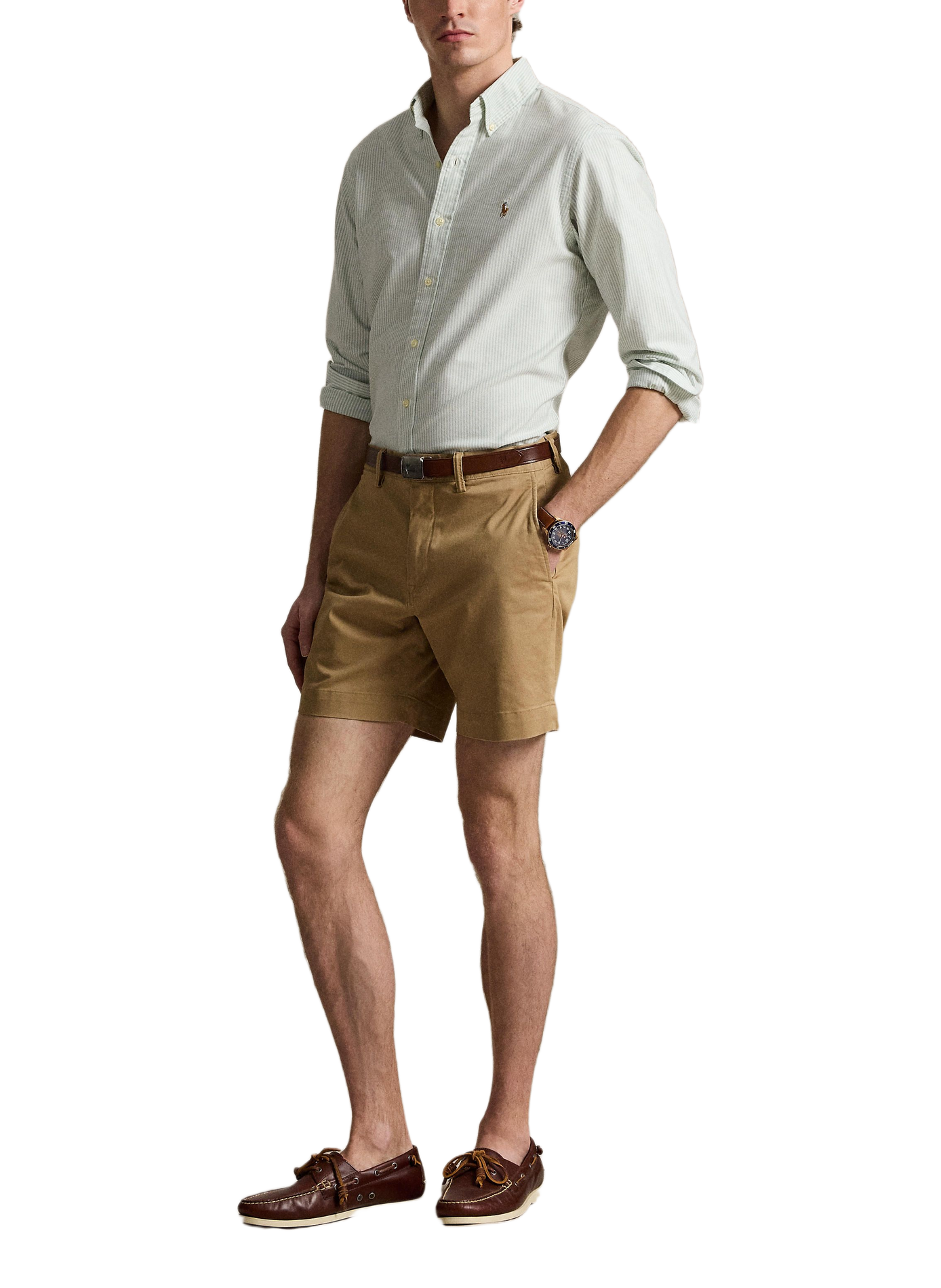 Linen shirt POLO RALPH LAUREN Green